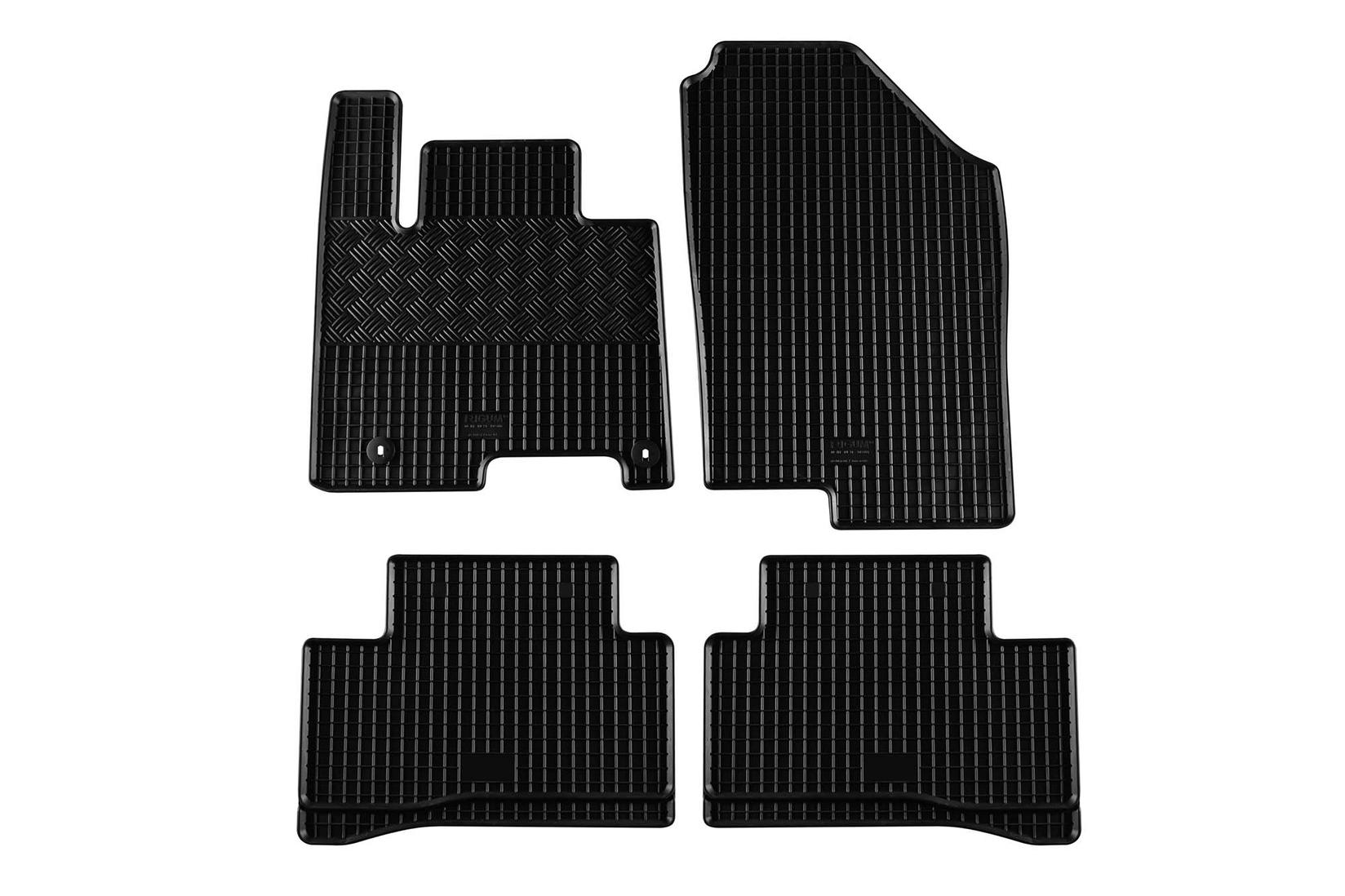 RIGUM Гумени патосници за Hyundai Tucson Tucson HEV MHEV PHEV по 2021 година 4 дела црни
