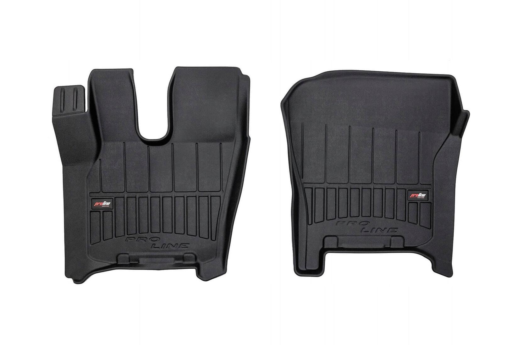 FROGUM 3D Гумени патосници за DAF XF, XG, XG+ по 2022 година за моделот со пневматично совозачко седиште, 2 дела, црни