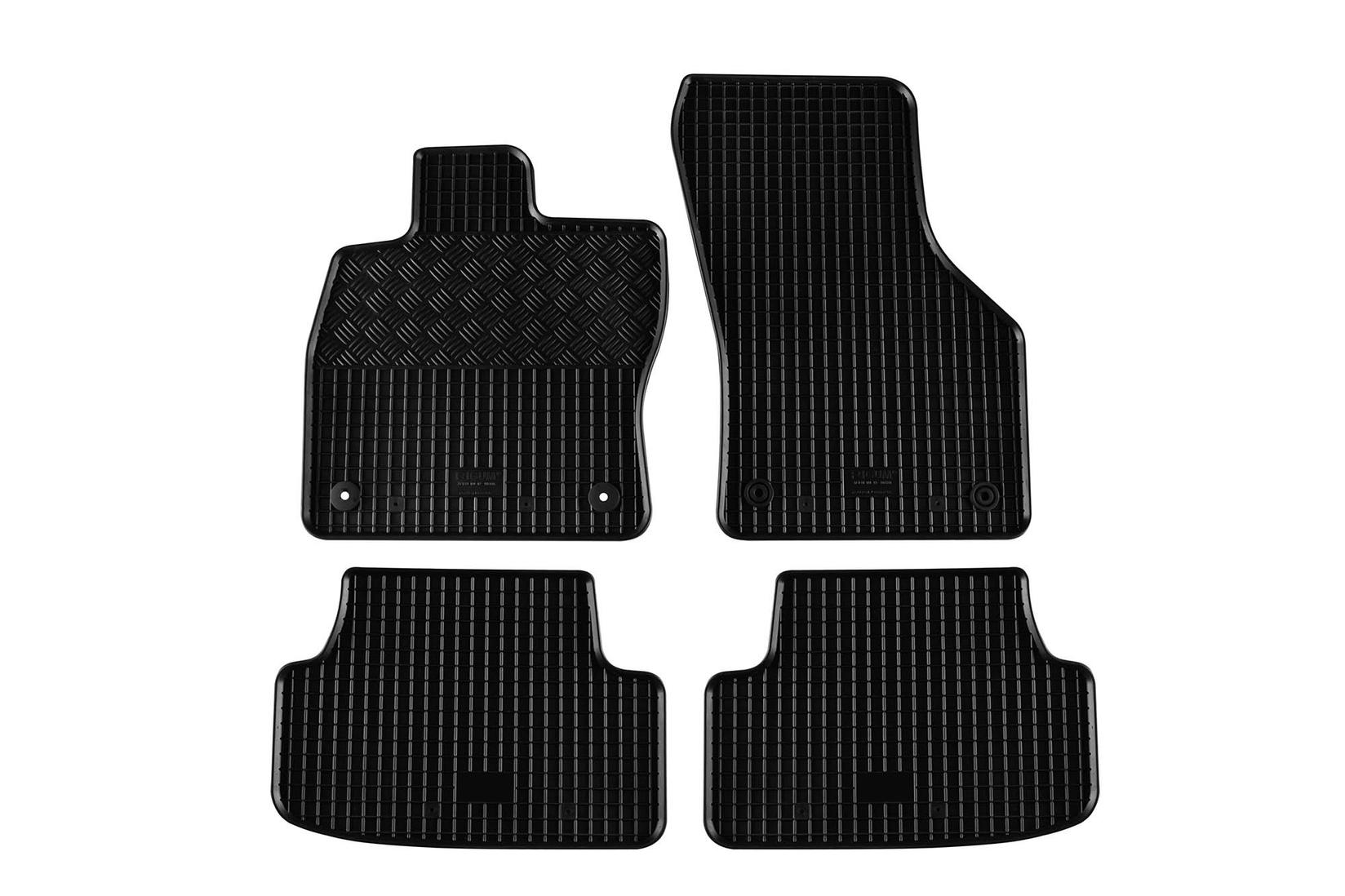 RIGUM Гумени патосници за Audi A3 Sportback, Volkswagen Golf 7, Golf 8, Seat Leon 4 дела