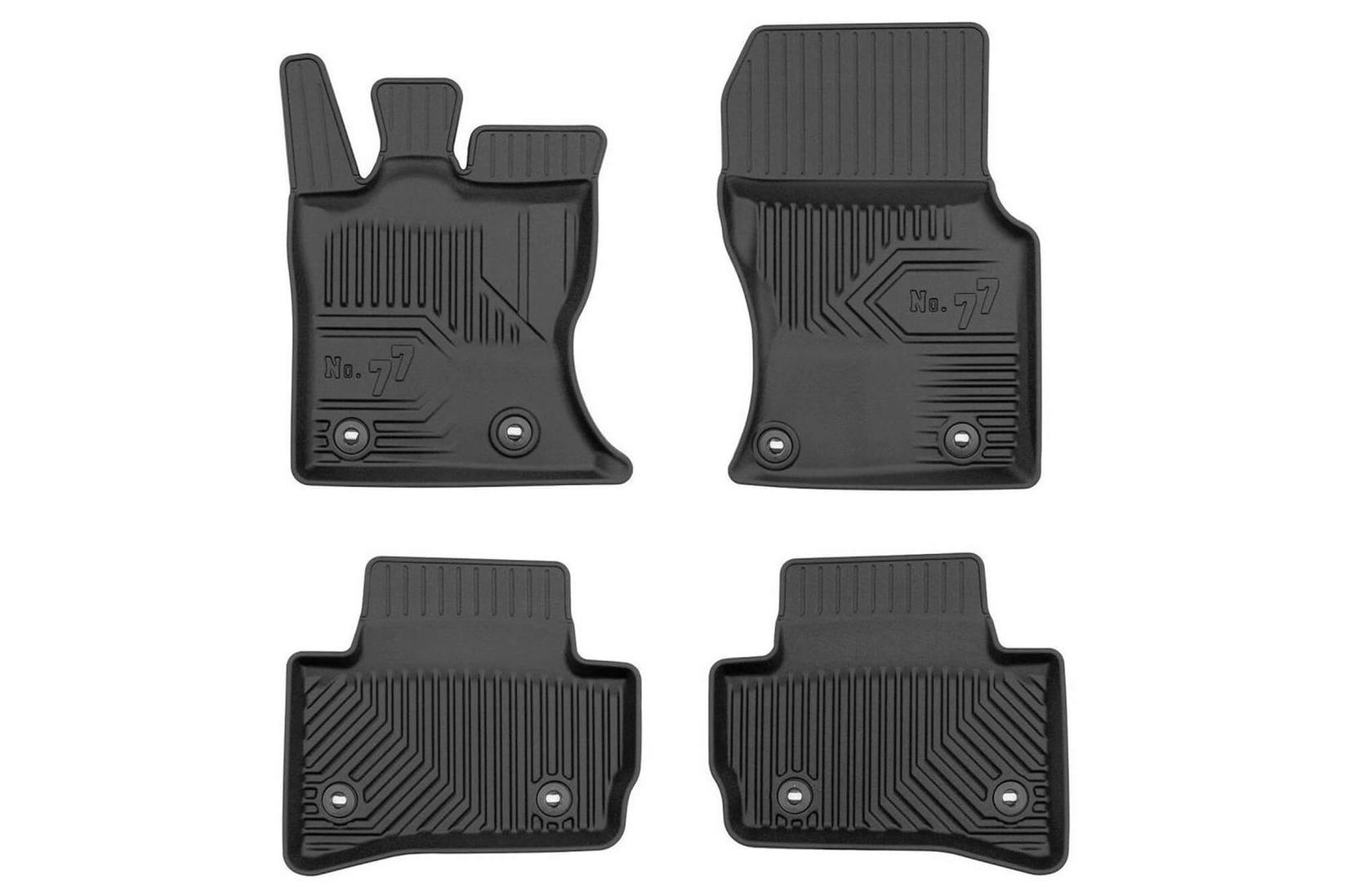 FROGUM 2.5D Гумени патосници модел 77 за Jaguar F-pace по 2016 година 4 дела црни