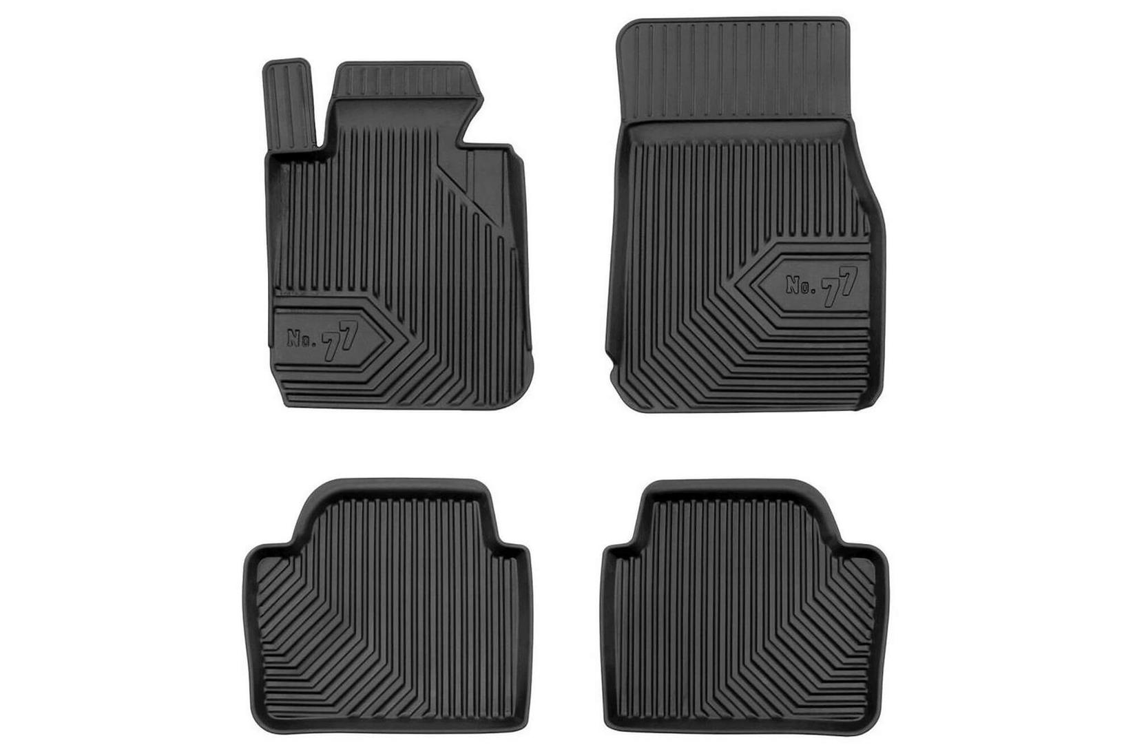 FROGUM 2.5D Гумени патосници модел 77 за BMW 3 F30 F31 2011-2018 без XDrive 4 дела црни