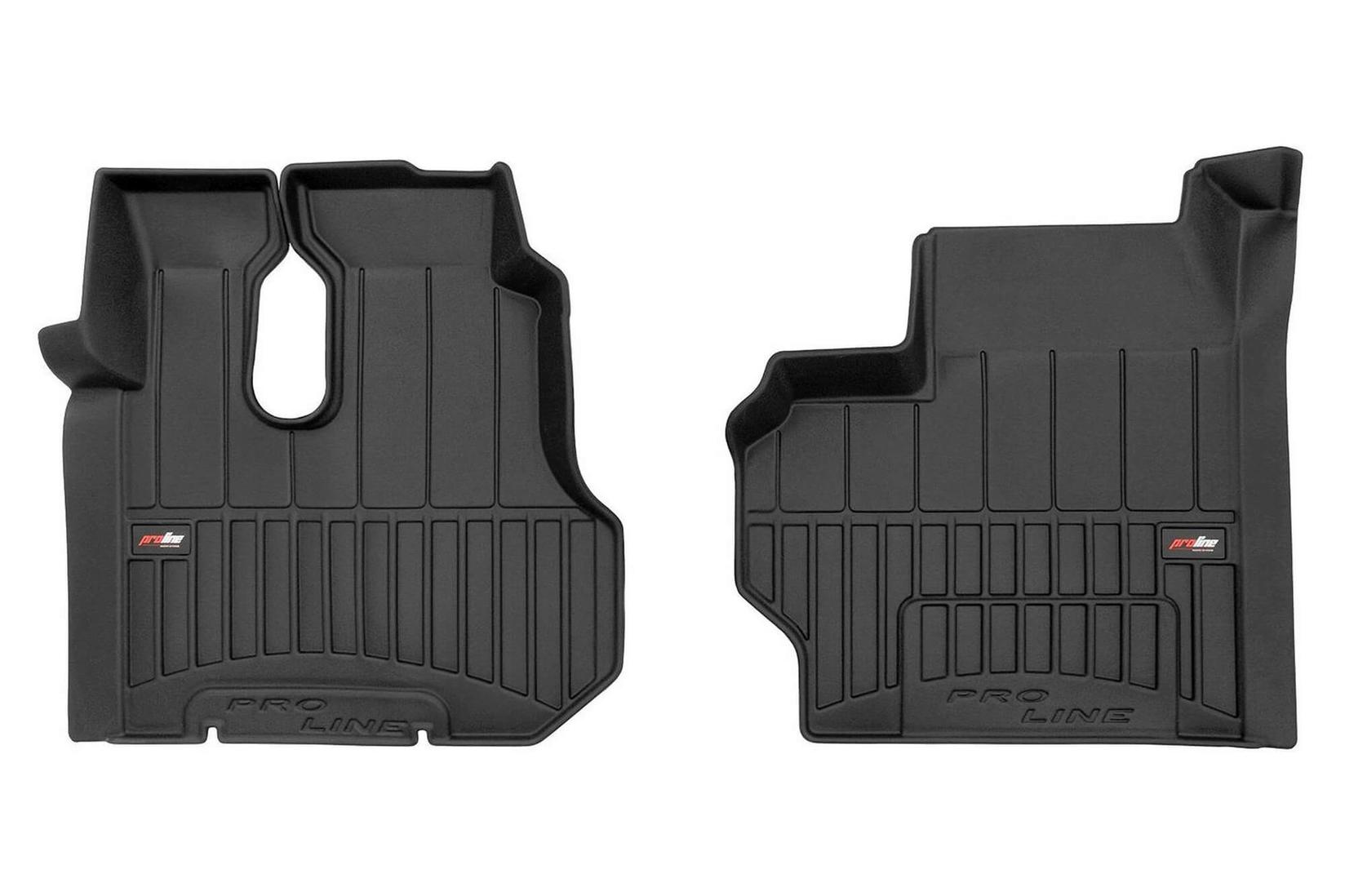 FROGUM 3D Гумени патосници за Mercedes Actros Mp3 2007-2011 2 дела црни