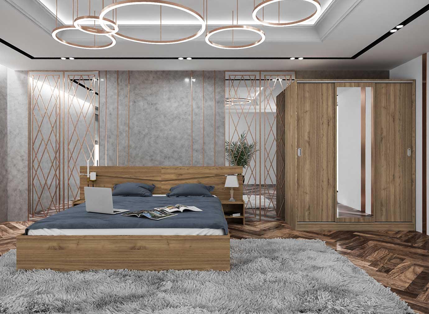 STATUS Спална јасмин орев - сити 7074