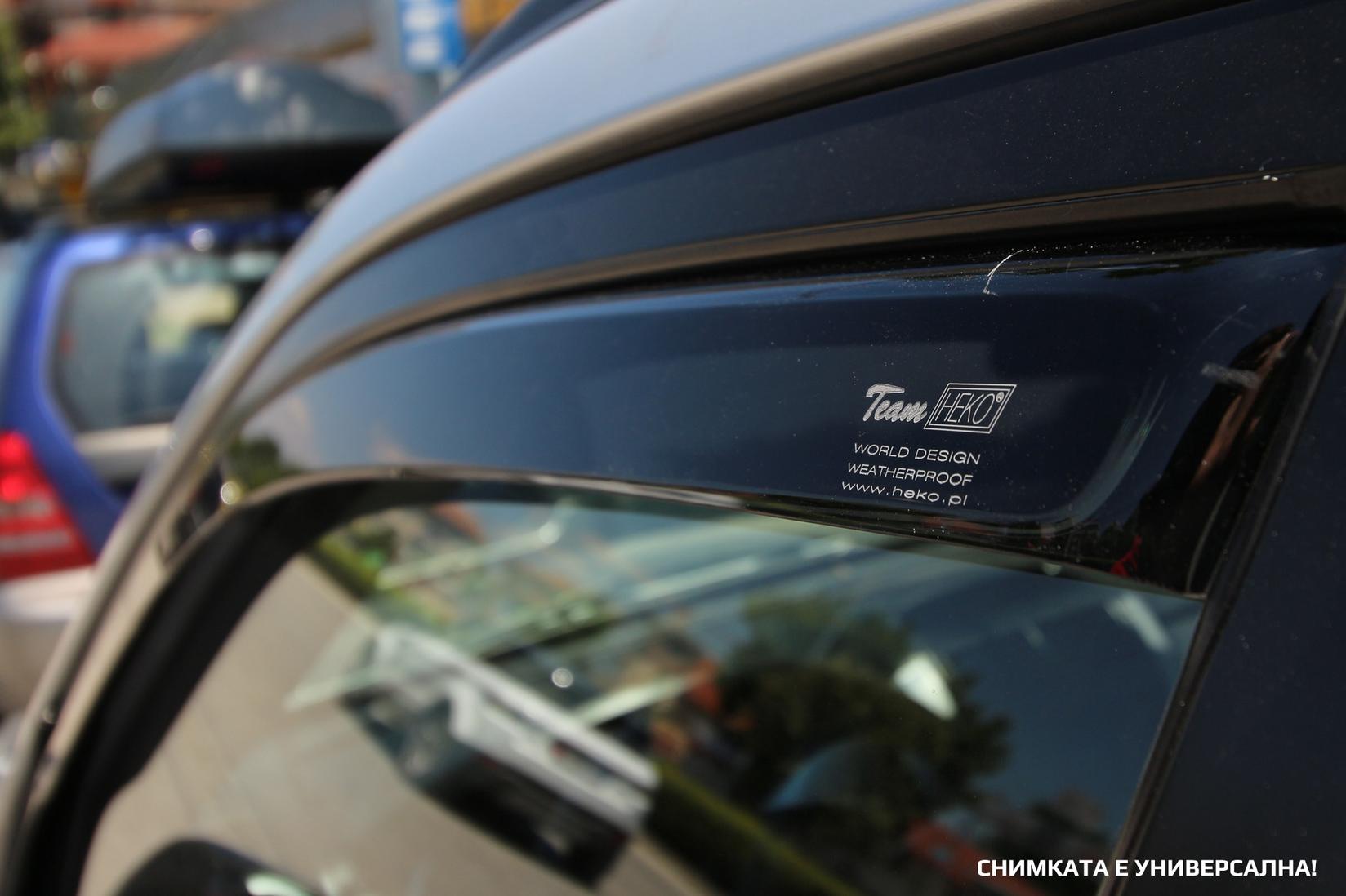 HEKO Комплет ветробрани Heko за Renault Latitude 4 врати после 2011  4 бр.