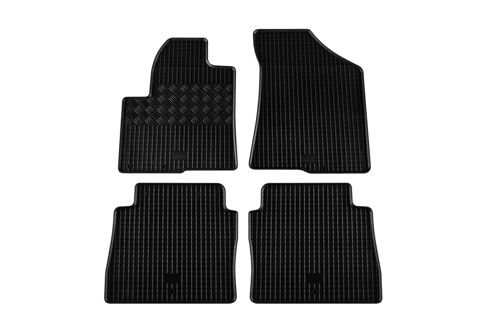 RIGUM Гумени патосници за Hyundai Santa Fe 2006-2009 4 дела црни