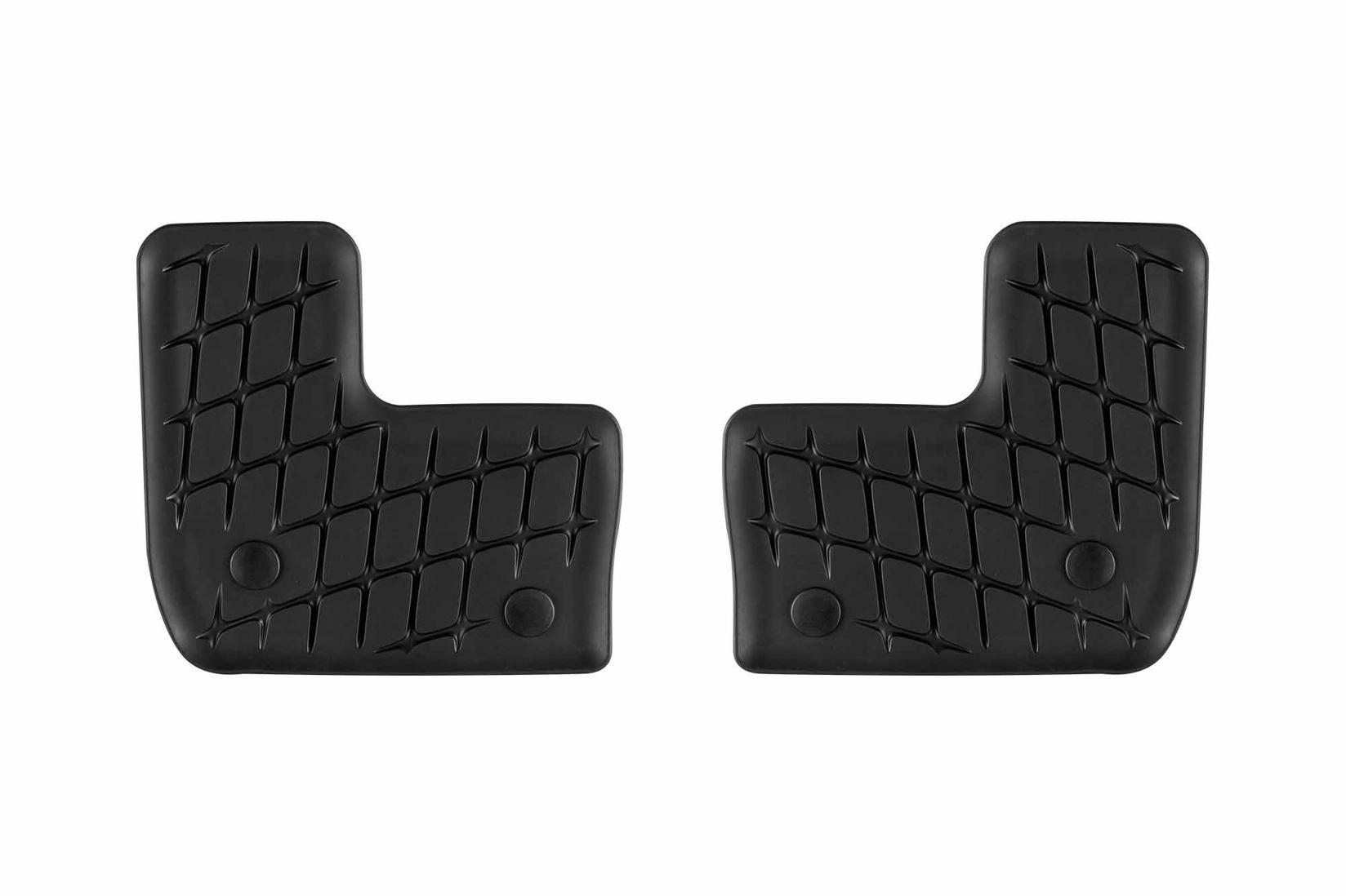 MERCEDES-BENZ Гумени патосници за Mercedes GLS X167 по 2020 година за 3-ти ред седишта 2 бројки црни