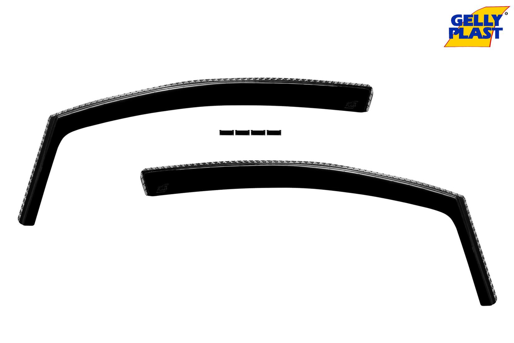 GELLYPLAST Предни ветробрани Gelly Plast за Toyota Yaris 2005-2011 со 5 врати, црни 2 бројки