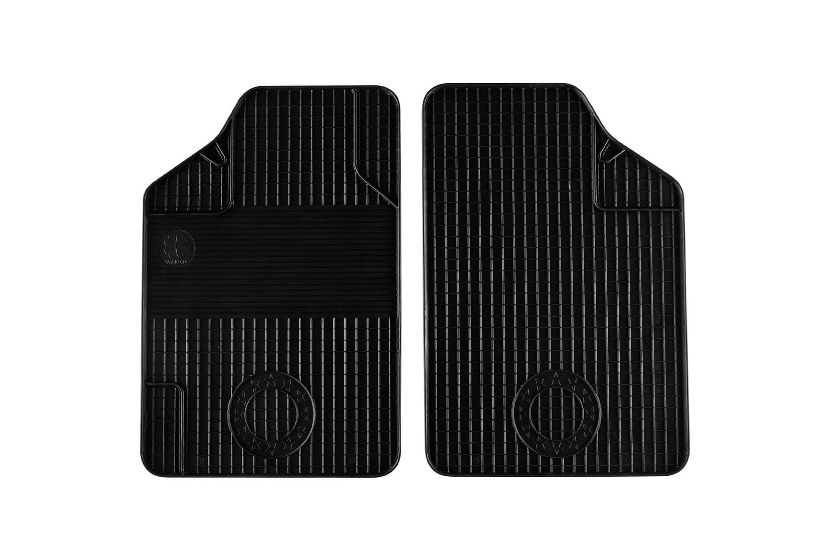 GUMARNY ZUBRI Универзални Гумени патосници серија Vario 1 од 2 дела црни