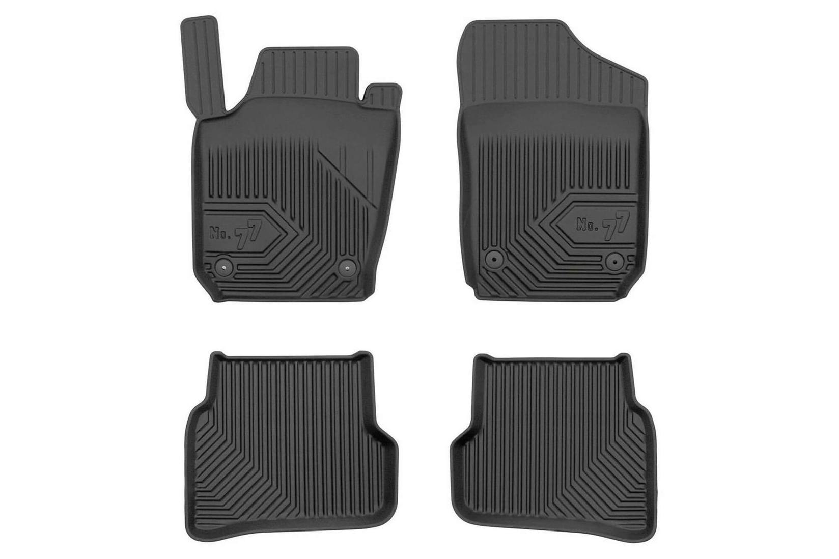 FROGUM 2.5D Гумени патосници модел 77 за Seat Ibiza 2008-2017 4 дела црни