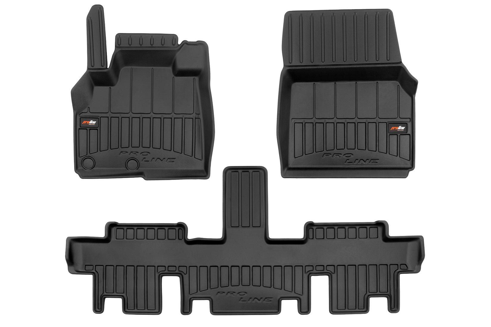 FROGUM 3D Гумени патосници за Renault Espace IV 2002-2014 3 дела црни