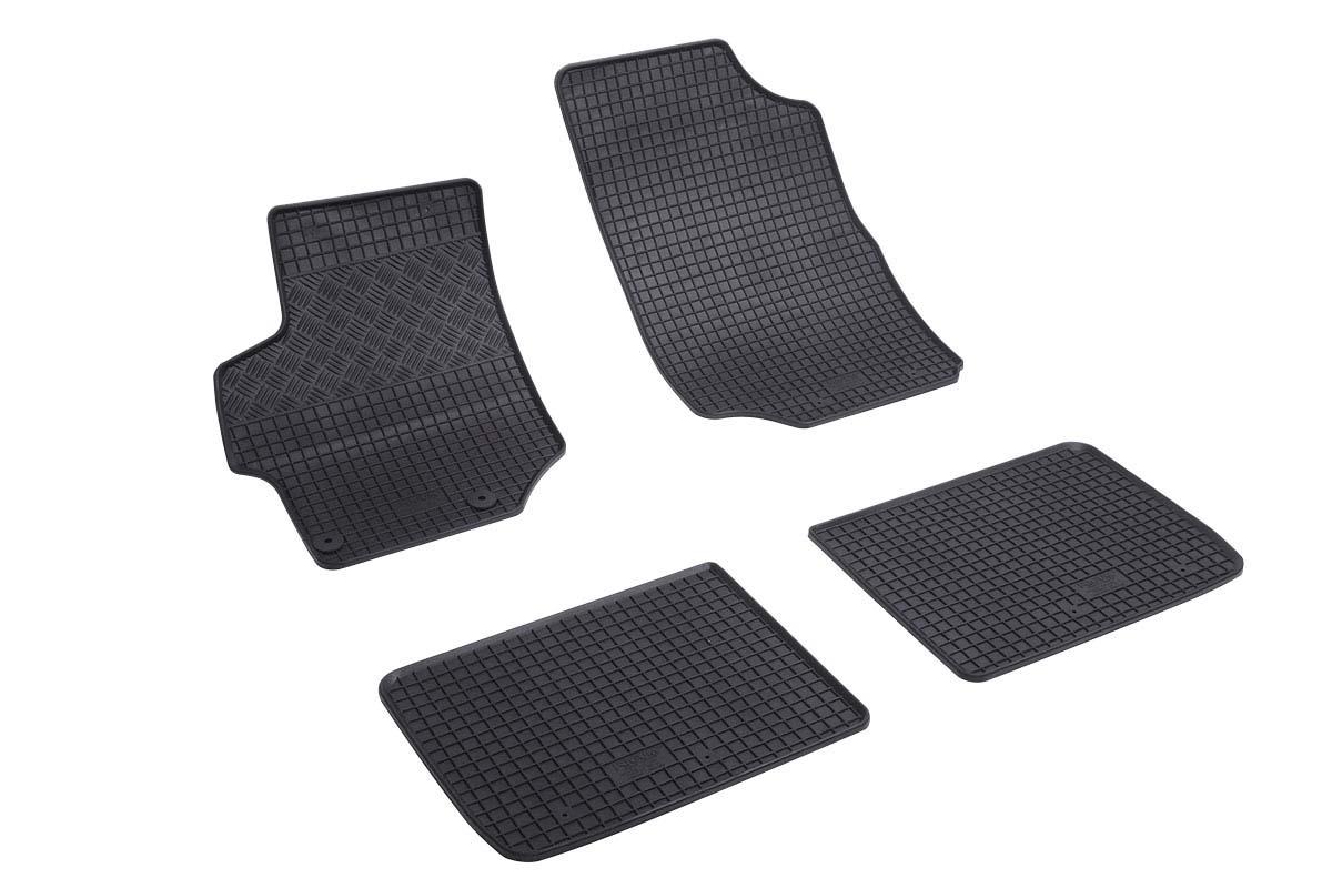 RIGUM Гумени патосници за Citroen C-Elysee Peugeot 301 по 2012 година 4 дела црни