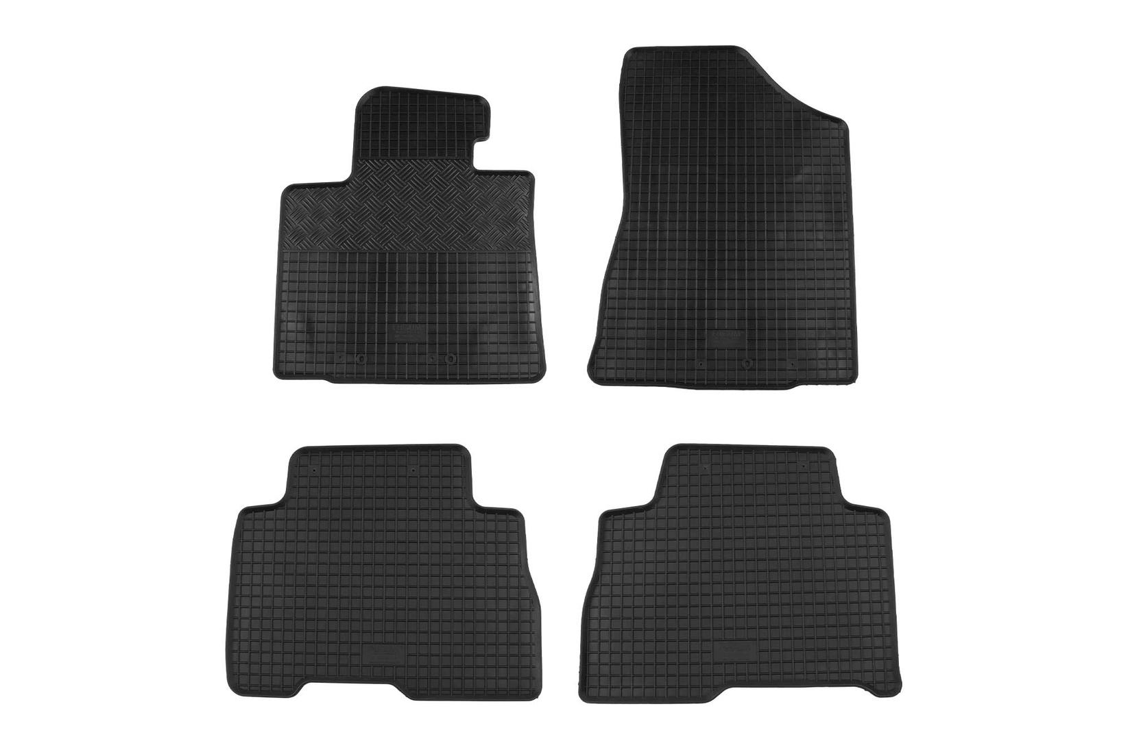 RIGUM Гумени патосници за Kia Sorento по 2013 година 5 места 4 дела црни