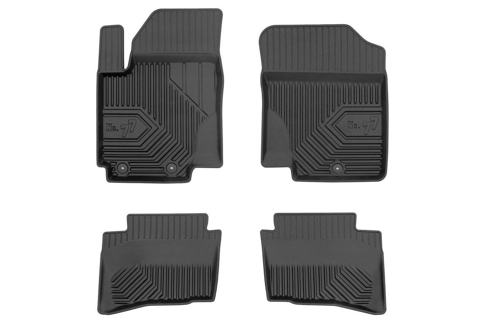 FROGUM 2.5D Гумени патосници модел 77 за Hyundai I20 2008-2014 3 дела црни