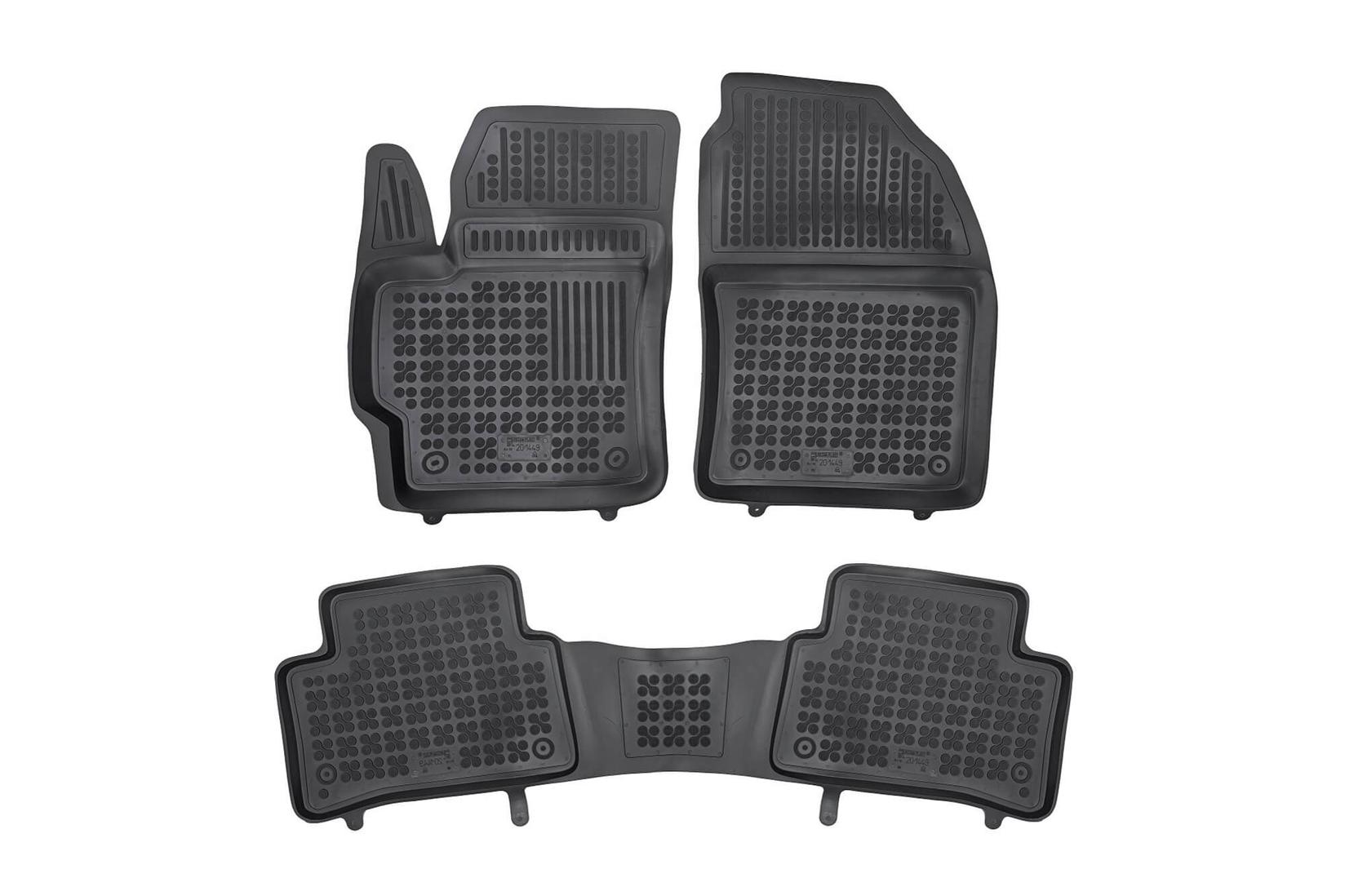 REZAW-PLAST Гумени патосници за Volkswagen Taigo по 2021 година 4 дела црни