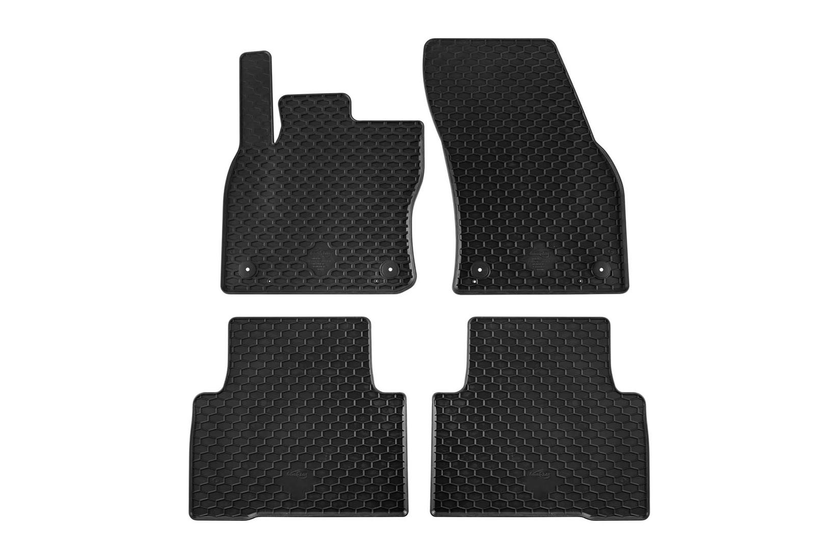 VW AG Гумени патосници за VW Touran по 2015 година 4 дела црни