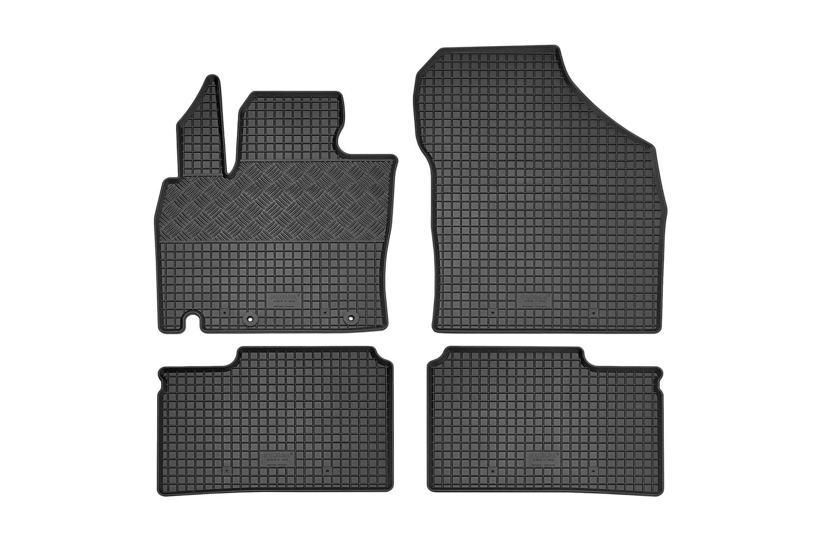 RIGUM Гумени патосници за Suzuki Ignis по 2017 година 4 дела црни