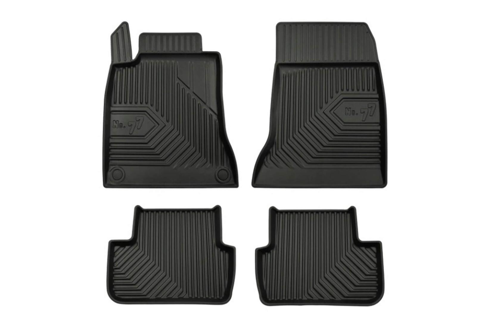 FROGUM 2.5D Гумени патосници модел 77 за Mercedes CLA C117 2013-2019 4 дела црни