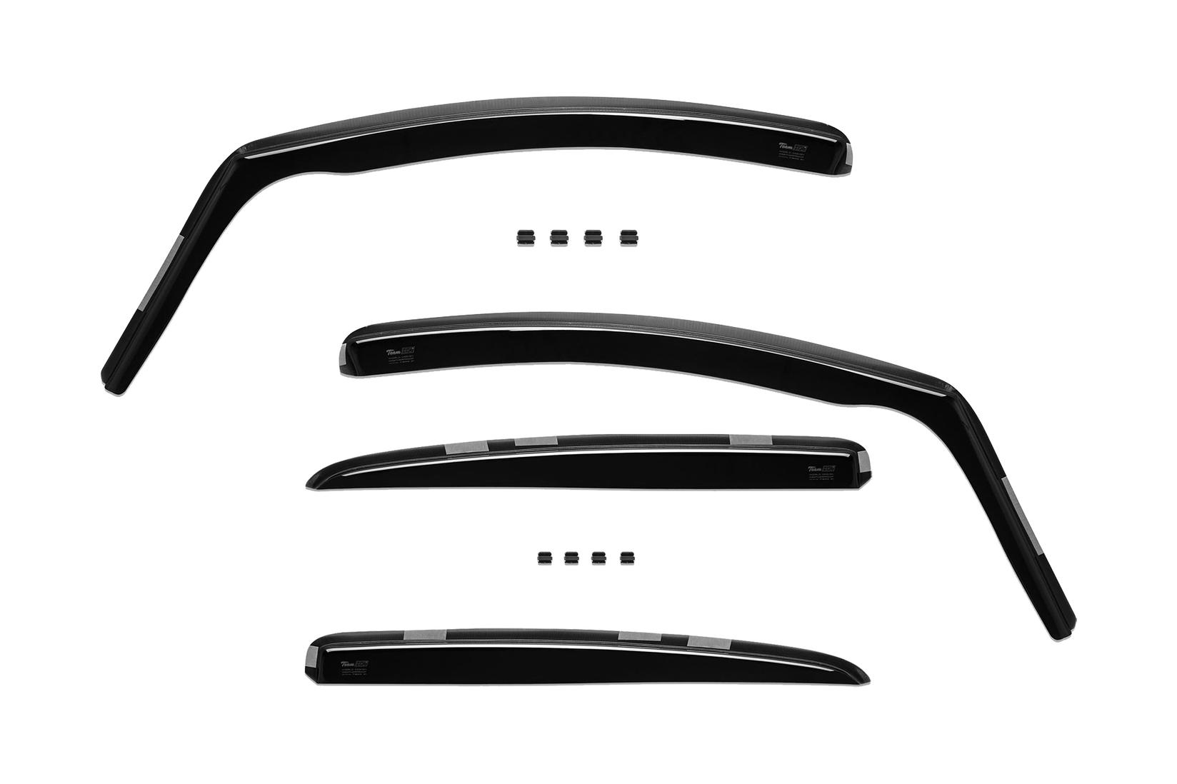 HEKO Комплет ветробрани Heko за Peugeot 207 5 врати хечбек после 2006  4 бр.