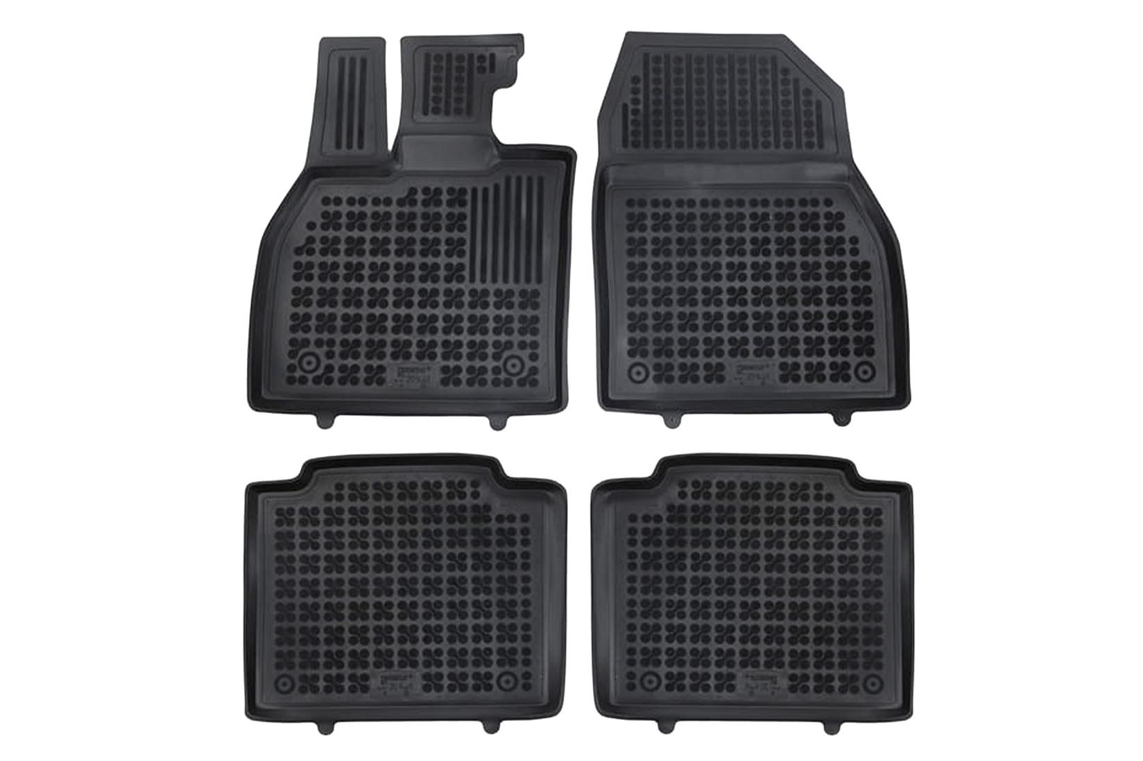 REZAW-PLAST Гумени патосници за Toyota BZ4X Electric Subaru Solterra по 2022 година 4 дела црни