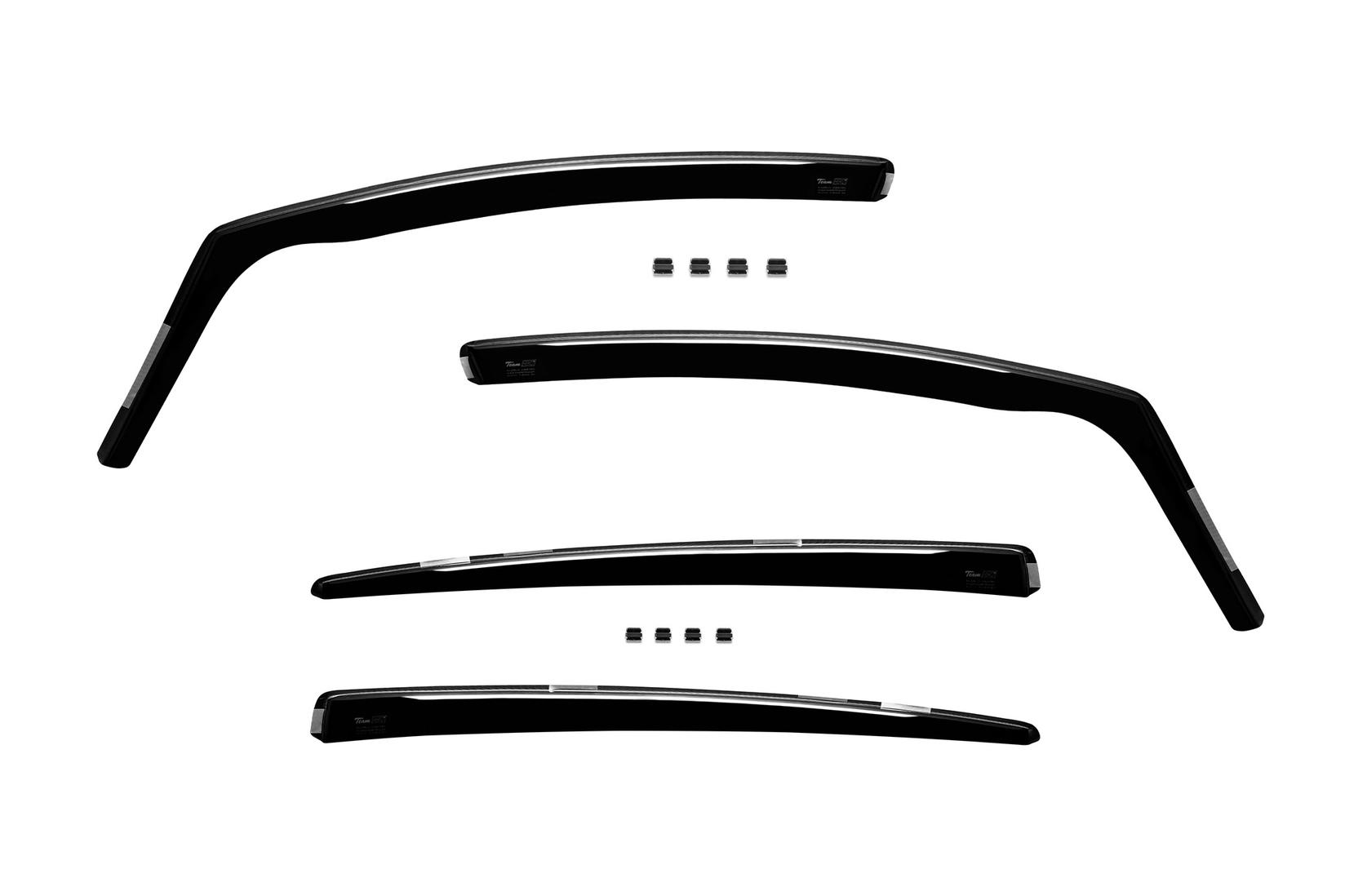 HEKO Комплет ветробрани Heko за Citroen C4 5 врати 2004-2010 4 бр.