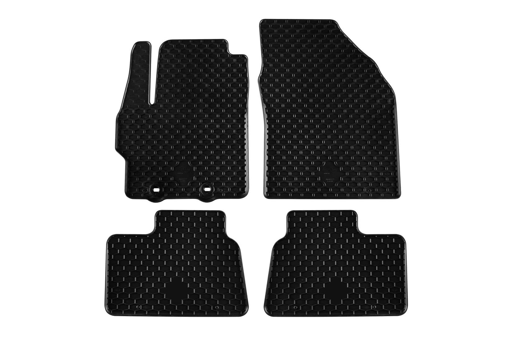 GUMARNY ZUBRI Гумени патосници за Toyota Aygo X по 2022 година 4 дела црни