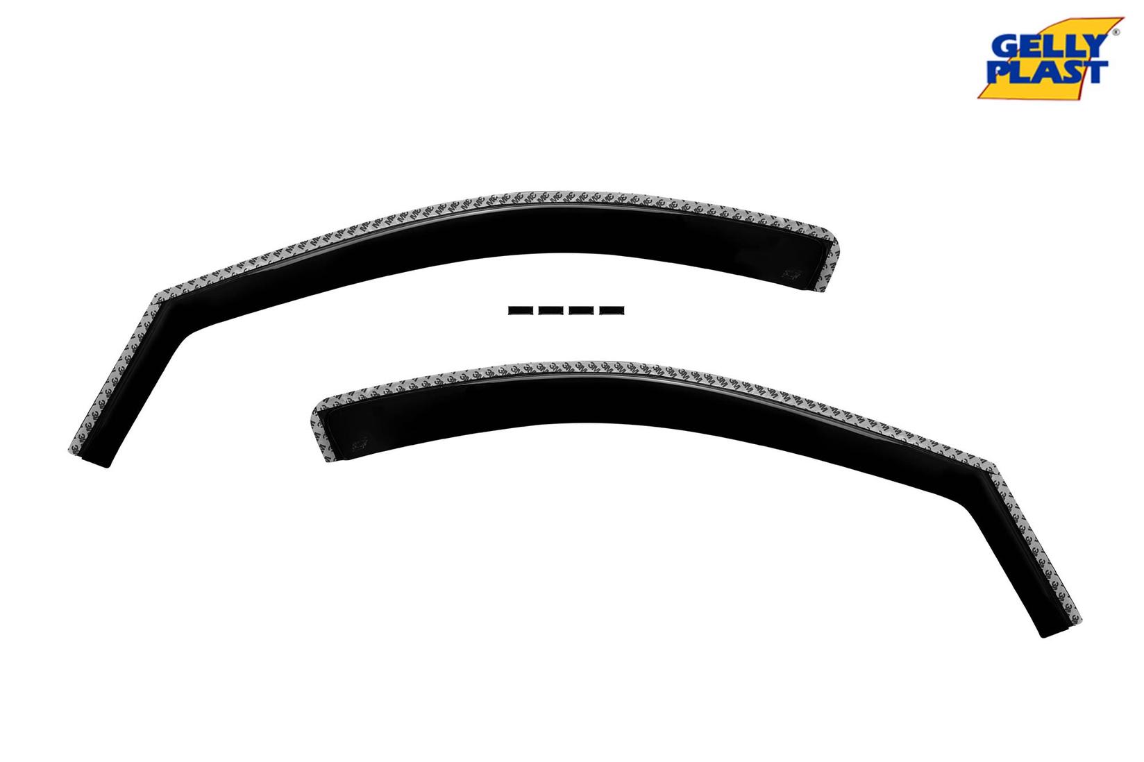 GELLYPLAST Предни ветробрани Gelly Plast за Hyundai Santa Fe 2006-2012, црни 2 бројки