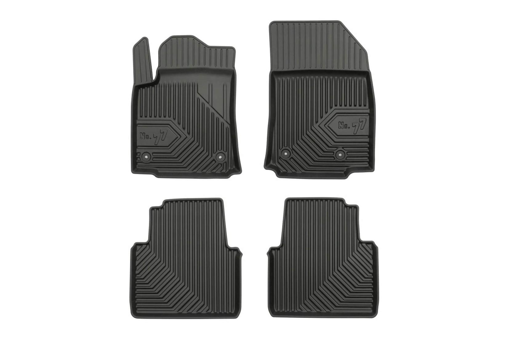 FROGUM 2.5D Гумени патосници модел 77 за Citroen C3 Aircross по 2017 година 4 дела црни