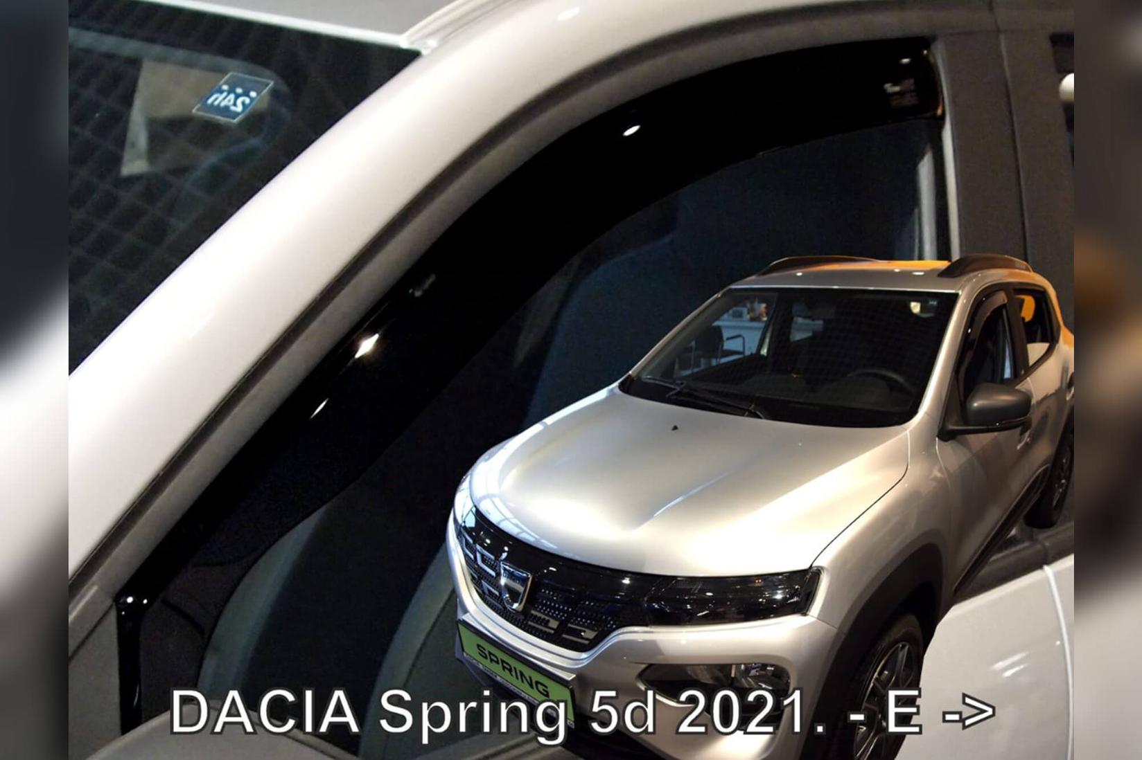 HEKO Предни ветробрани за Dacia Spring Electric по 2021 година, затемнети, 2 бројки