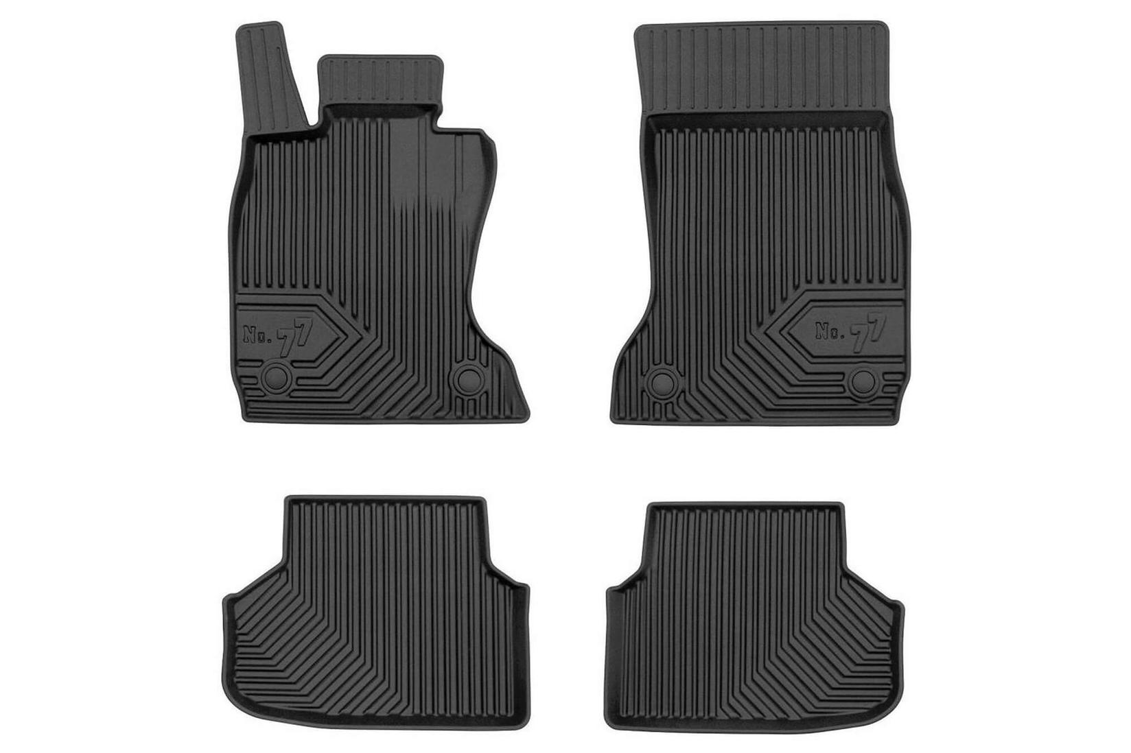 FROGUM 2.5D Гумени патосници модел 77 за BMW серија 7 F01 2008-2015 4 дела црни