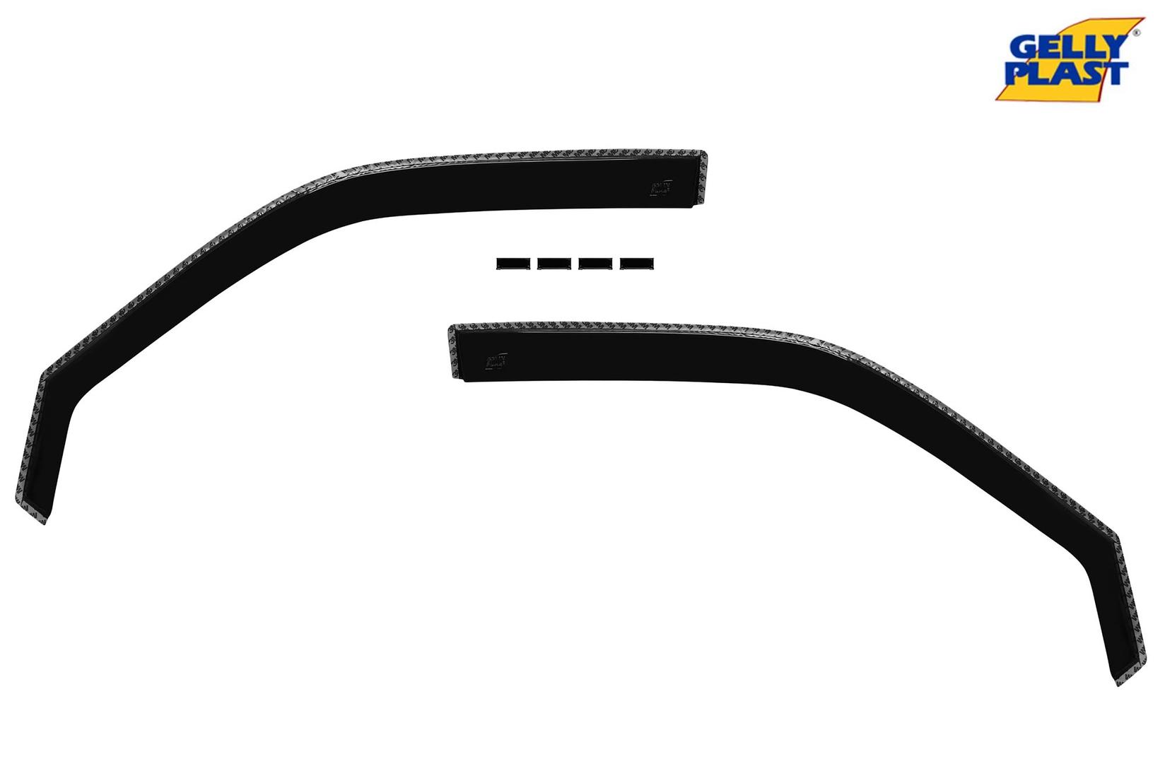 GELLYPLAST Предни ветробрани Gelly Plast за VW T5, T6 после 2003 , 2 бр., црни