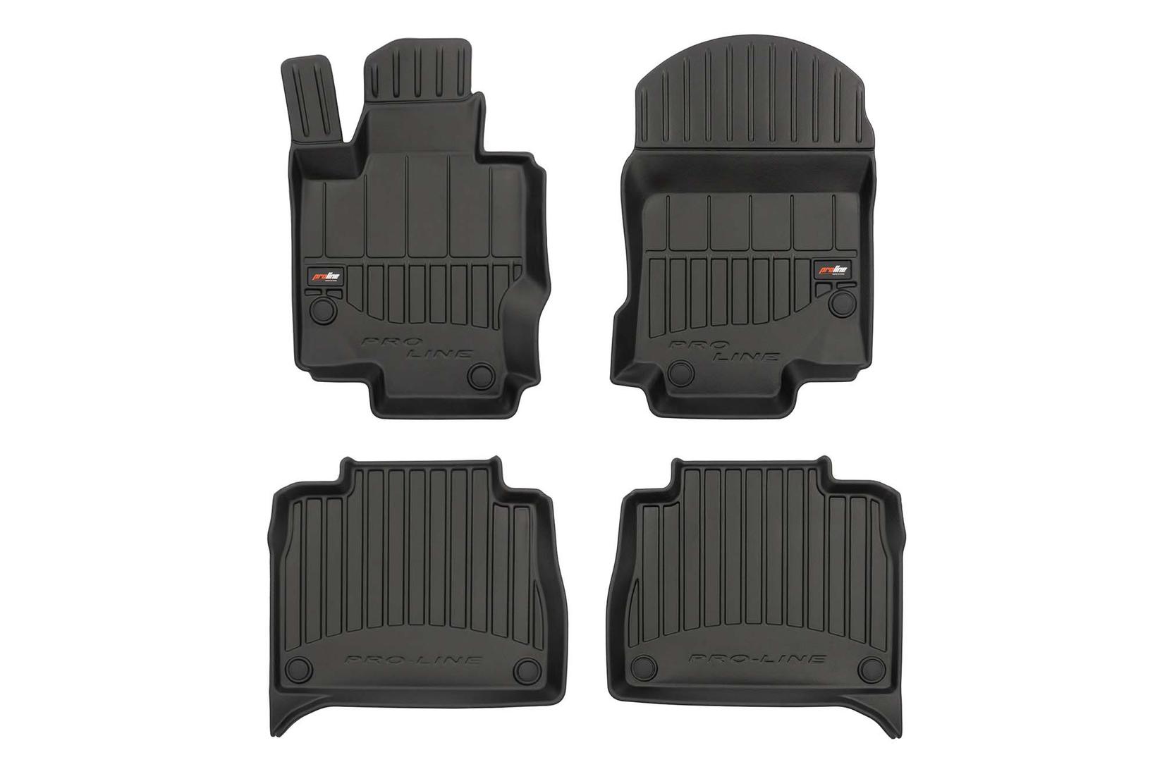 FROGUM 3D Гумени патосници за Mercedes GLE W167 SUV C167 купе по 2019 година 4 дела црни