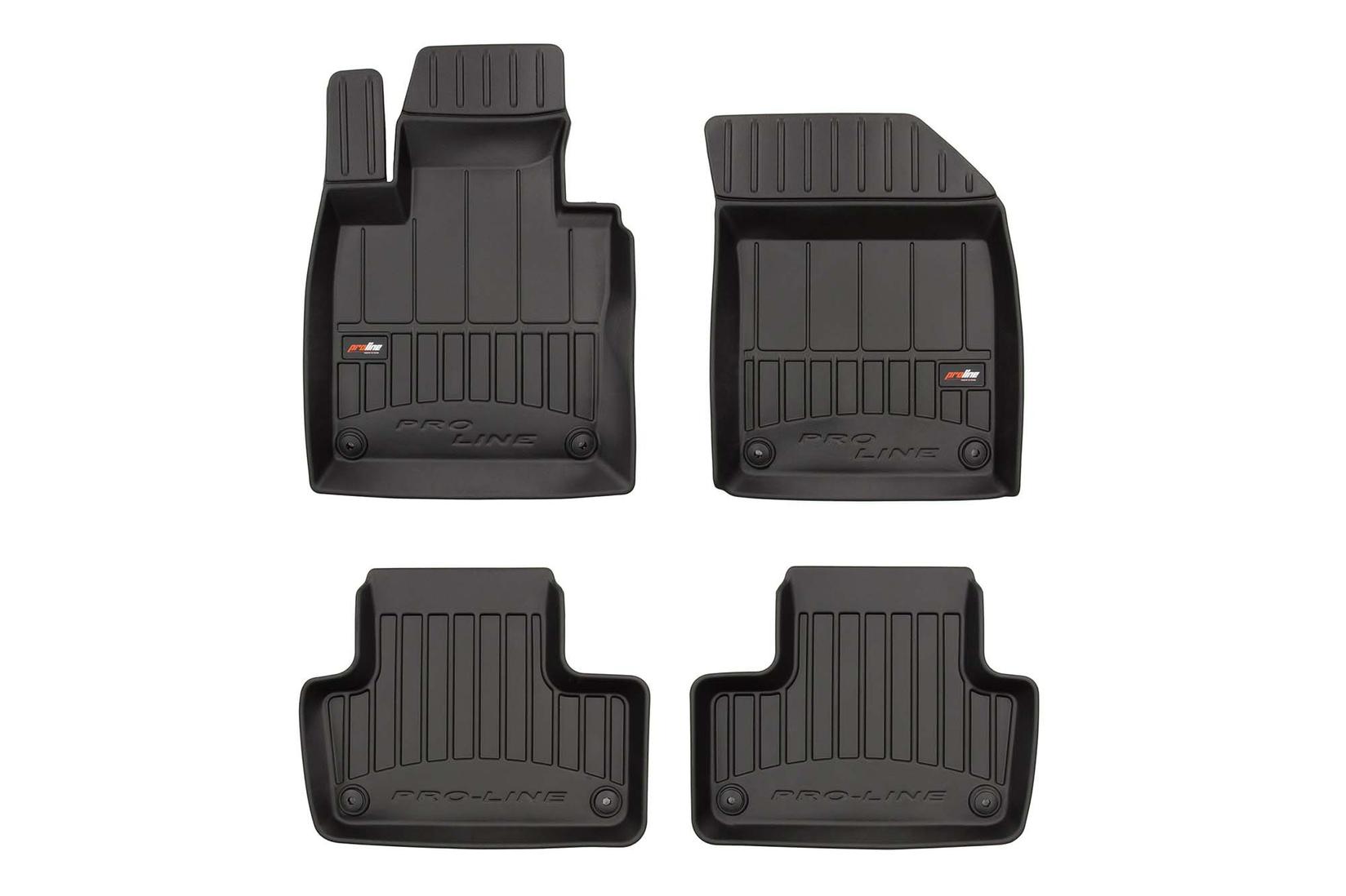 FROGUM 3D Гумени патосници за Volvo XC60 по 2017 година 4 дела црни