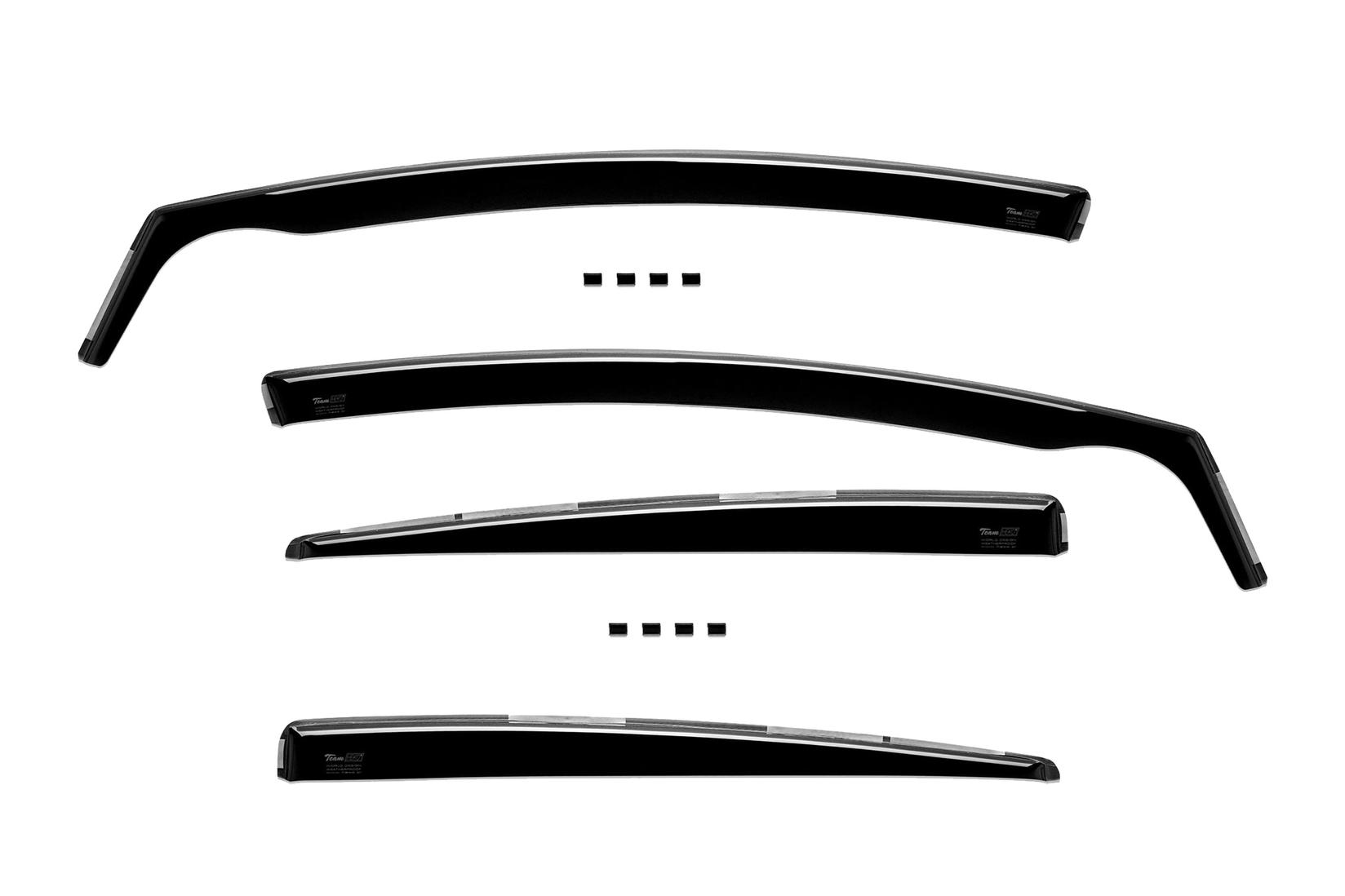 HEKO Комплет ветробрани Heko за SEAT Leon 5 врати 2006-2012 4 бр.