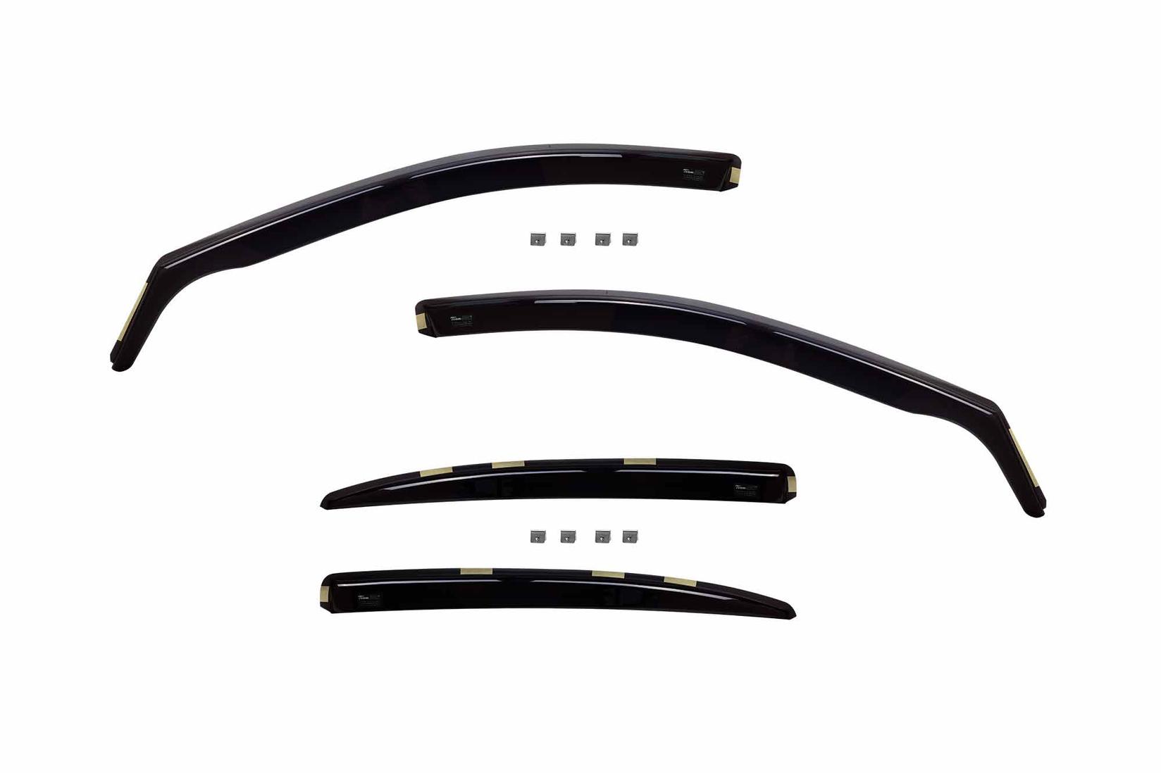 HEKO Комплет ветробрани Heko за Mercedes S класа W221 Long(долга) верзија 4 врати 2007-2013  4 бр.