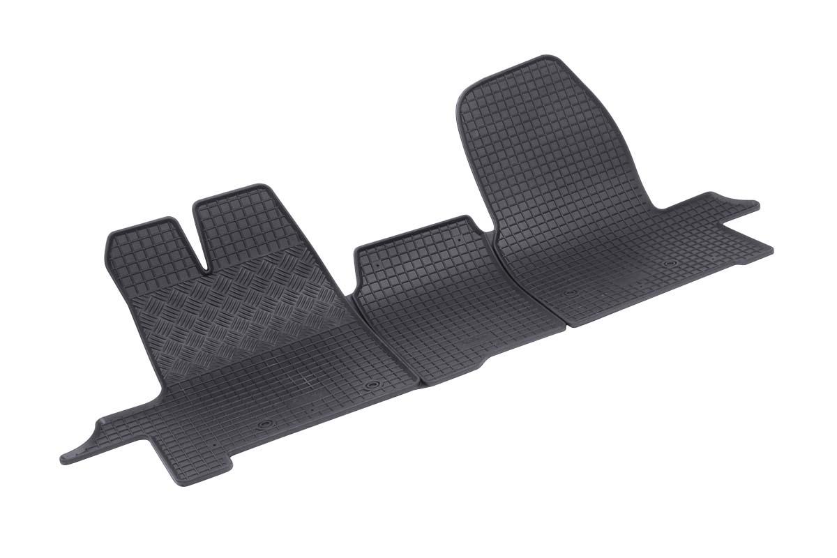 RIGUM Гумени патосници за Ford Transit по 2015 година Transit по 2016 година Transit по 2020 година 3 места 3 дела црни