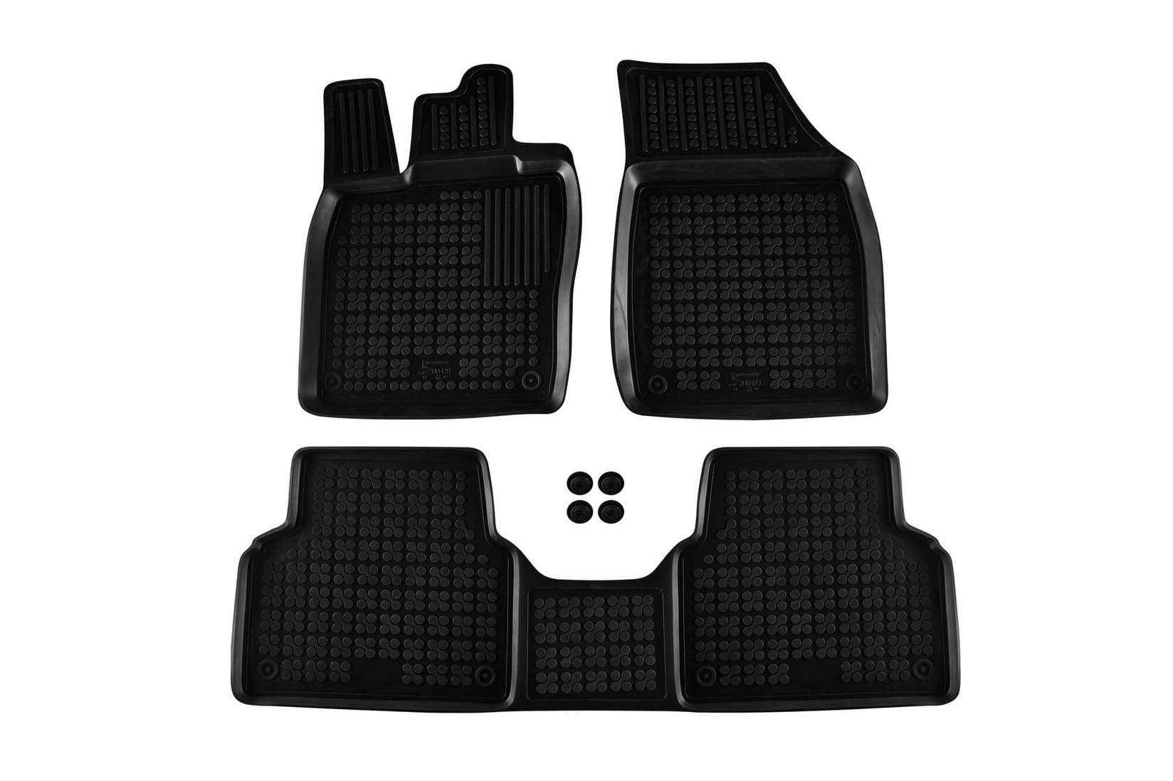 REZAW-PLAST Гумени патосници за VW ID.3 ID.3 ST по 2019 година 3 дела црни