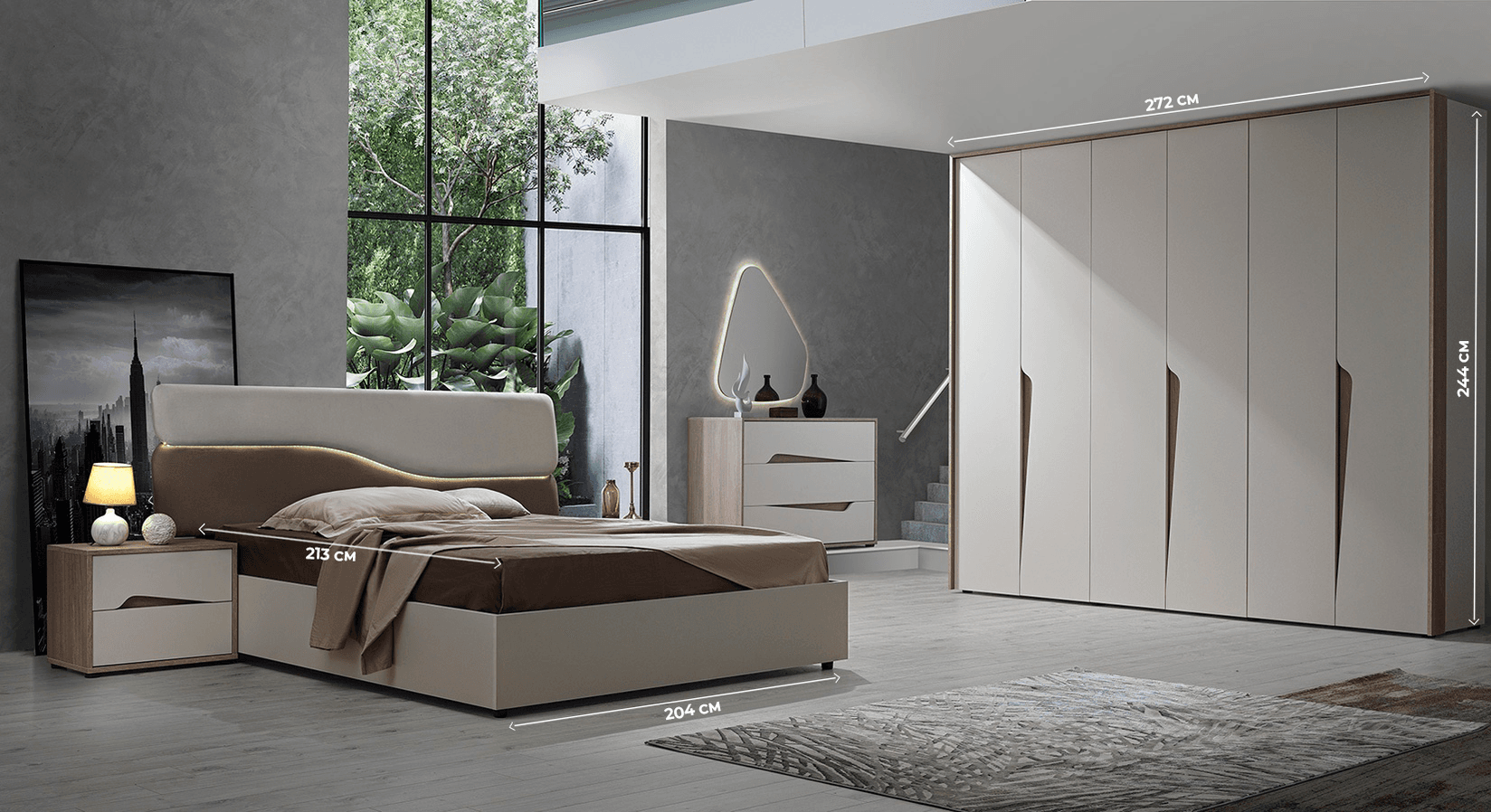 MONDIVI Спална солеил 180