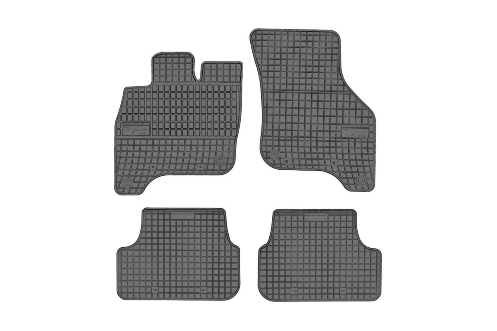 FROGUM Гумени патосници за VW E-Golf 2014-2019 4 дела црни