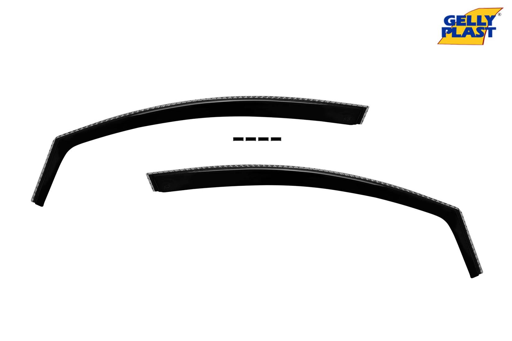 GELLYPLAST Предни ветробрани Gelly Plast за Audi Q7 2006-2015 со 5 врати, црни 2 бројки