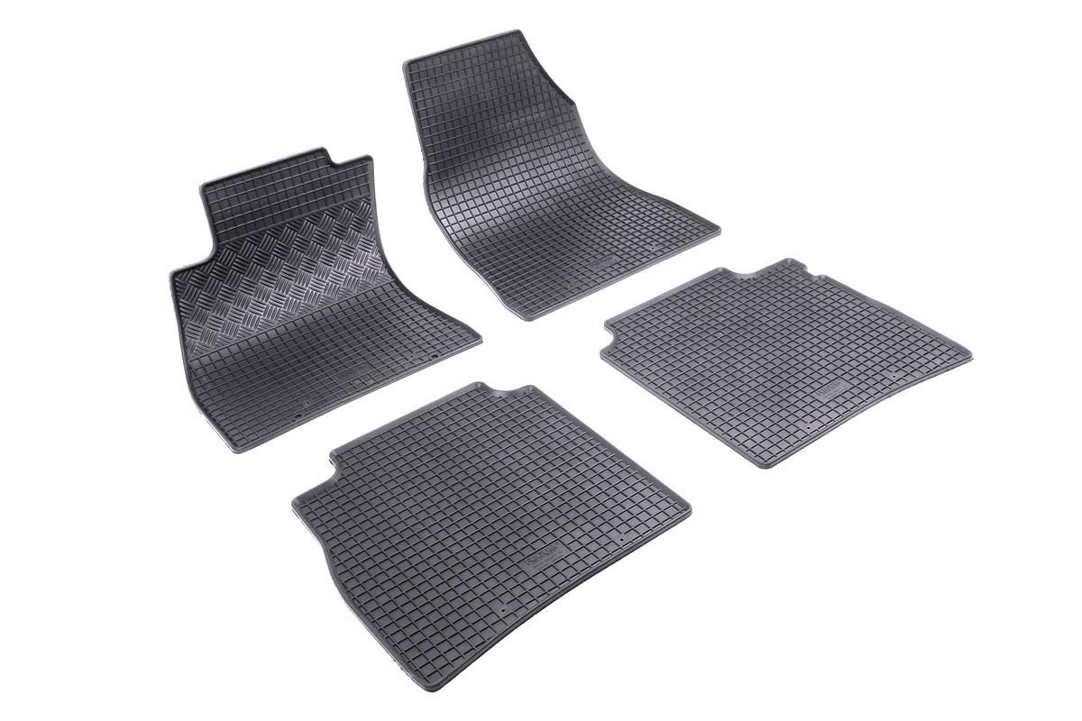 RIGUM Гумени патосници за Nissan Pulsar по 2014 година 4 дела црни