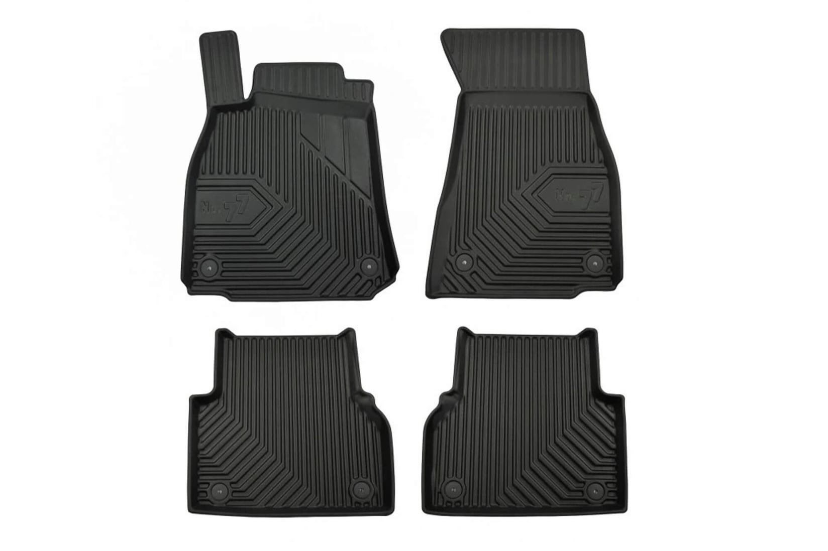 FROGUM 2.5D Гумени патосници модел 77 за Audi A6 C8 по 2018 година 4 дела црни