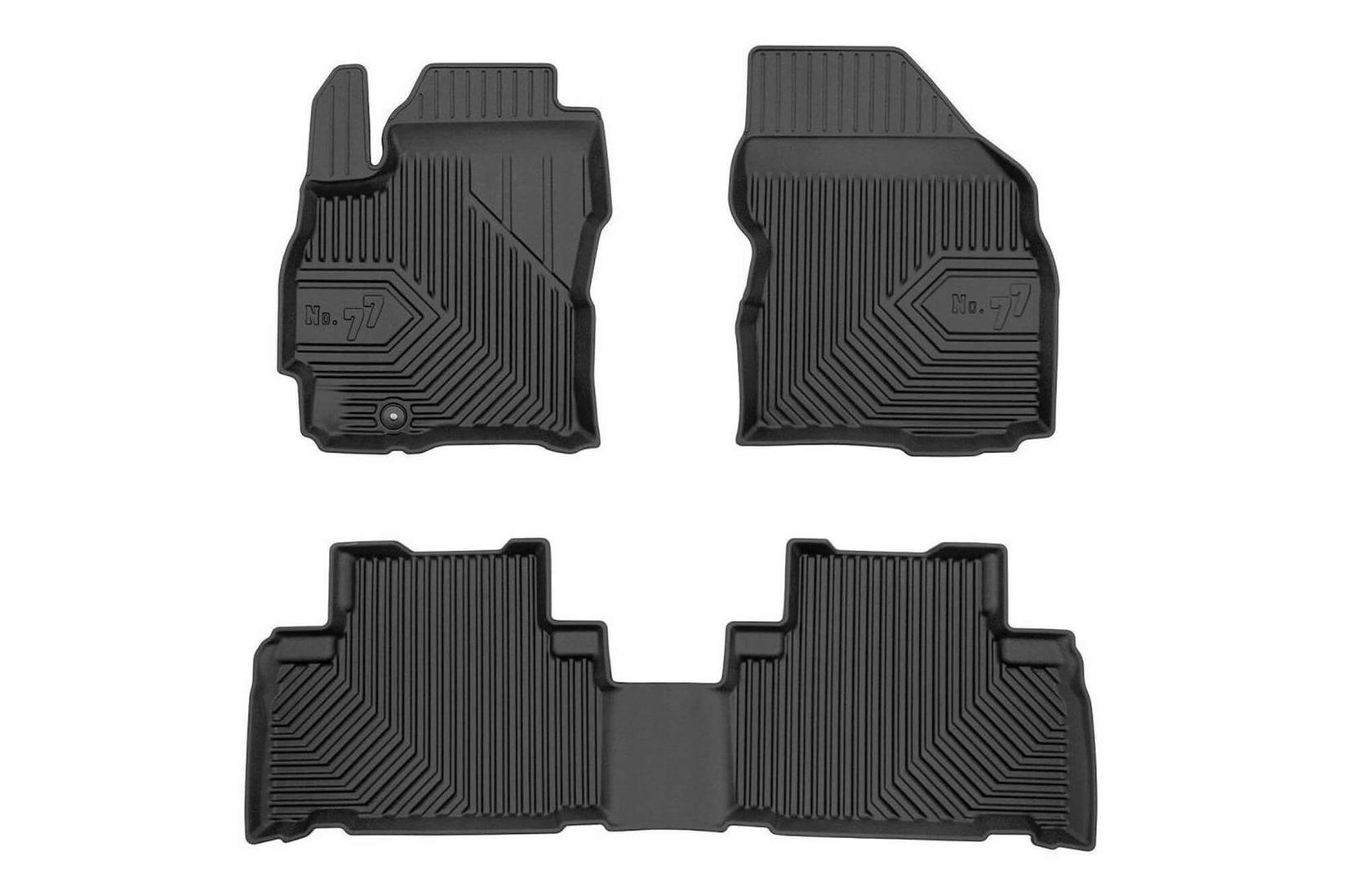 FROGUM 2.5D Гумени патосници модел 77 за Mazda 5 2005-2010 3 дела црни