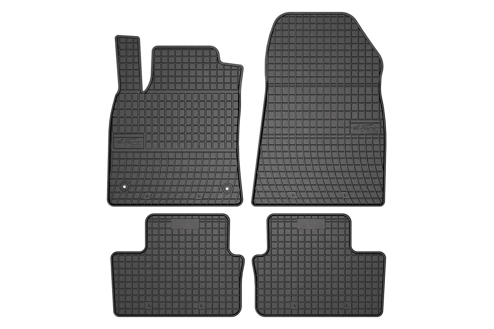 FROGUM Гумени патосници за Renault Clio по 2019 година 4 дела црни