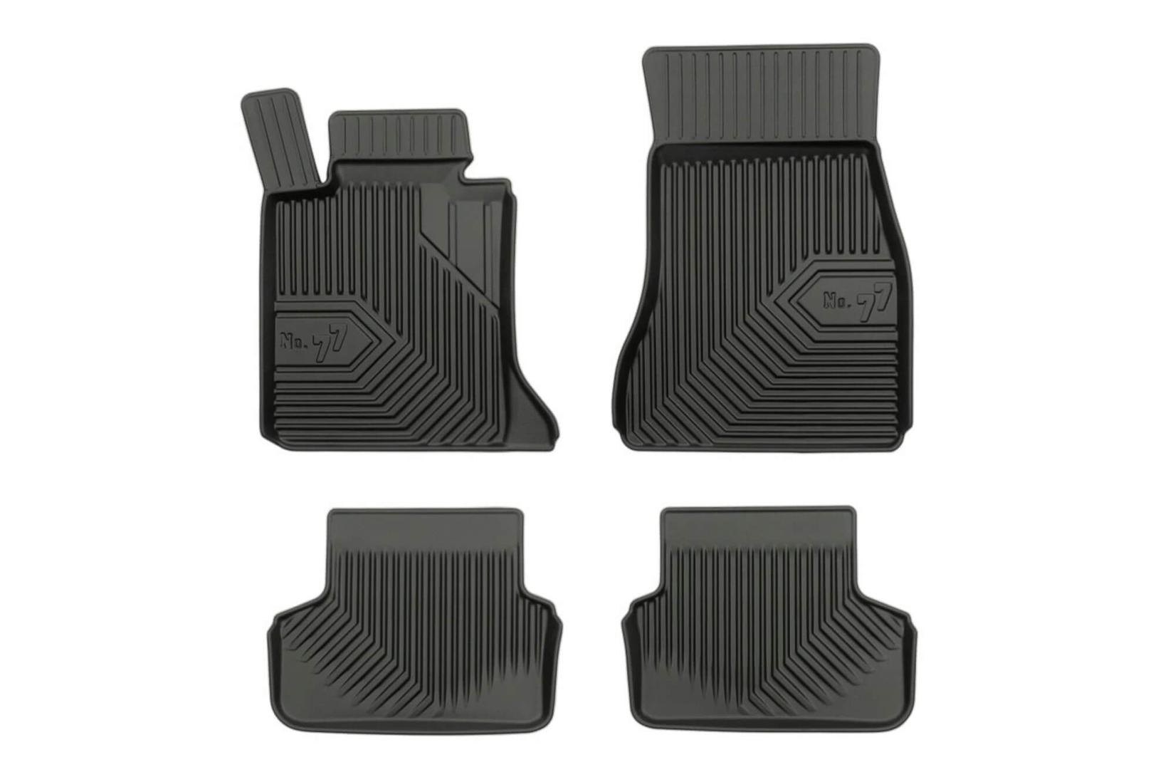 FROGUM 2.5D Гумени патосници модел 77 за BMW серија 5 G30 седан G31 караван по 2017 година 4 дела црни