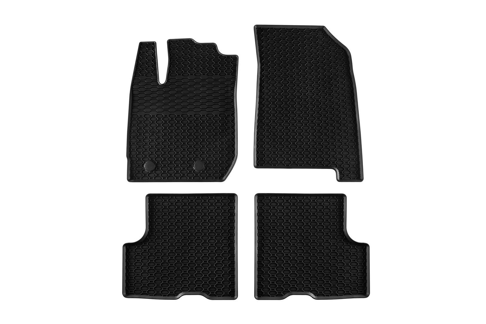 GEYER & HOSAJA Гумени патосници за Dacia Duster II по 2018 година 4 дела црни