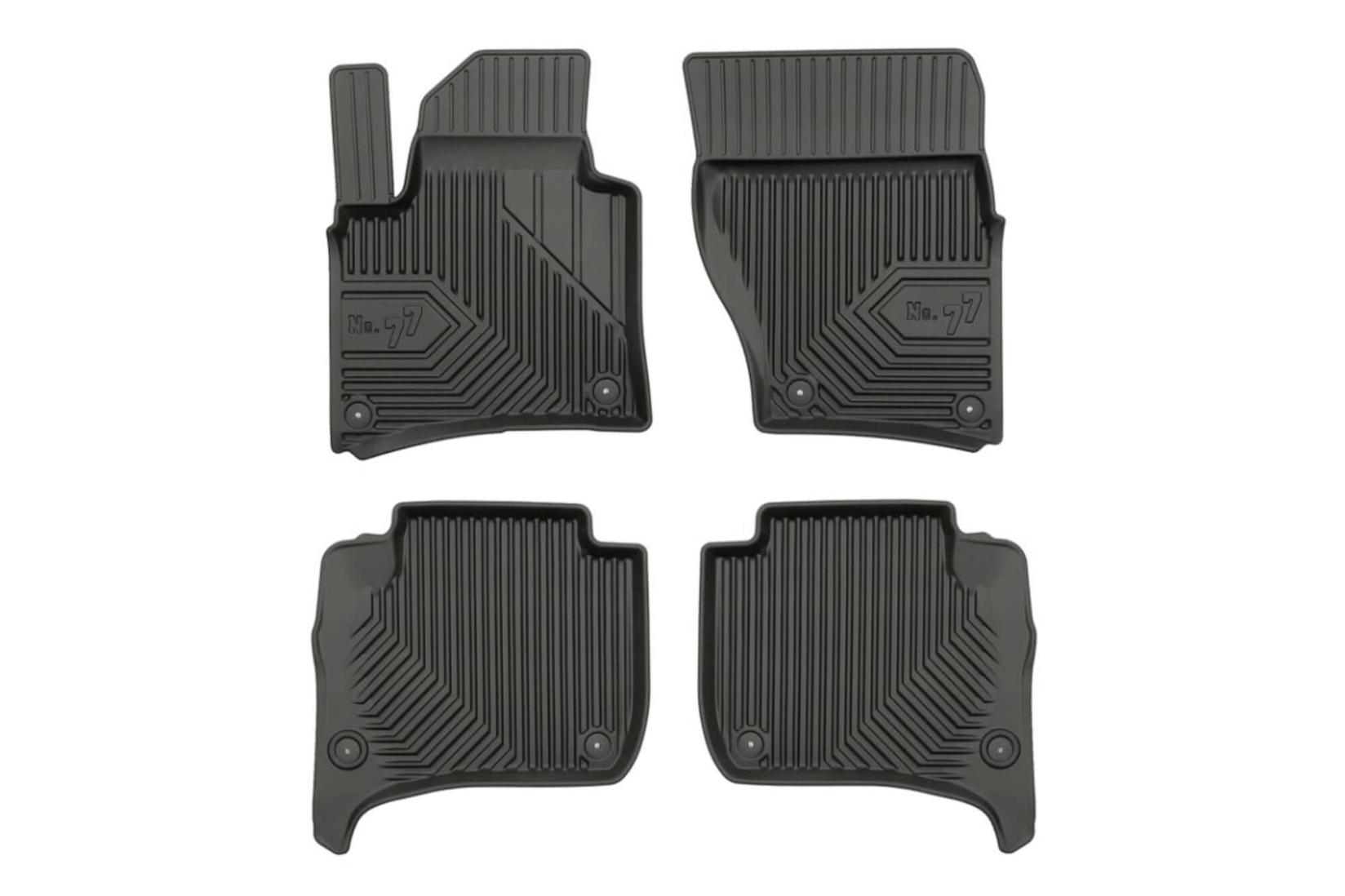 FROGUM 2.5D Гумени патосници модел 77 за VW Touareg Porsche Cayenne 2010-2017 4 дела црни