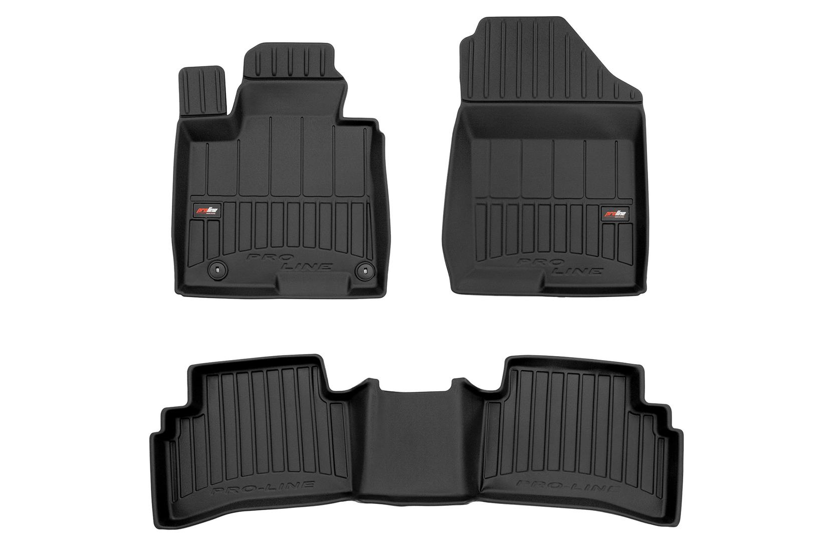 FROGUM 3D Гумени патосници за Hyundai Tucson по 2020 година 3 дела црни не се за Hybrid верзијата на моделот