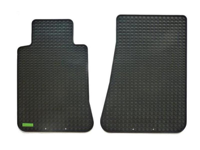 GUMARNY ZUBRI Универзални Гумени патосници серија FIT 1 RubberGAMAfit од 2 дела предни црни