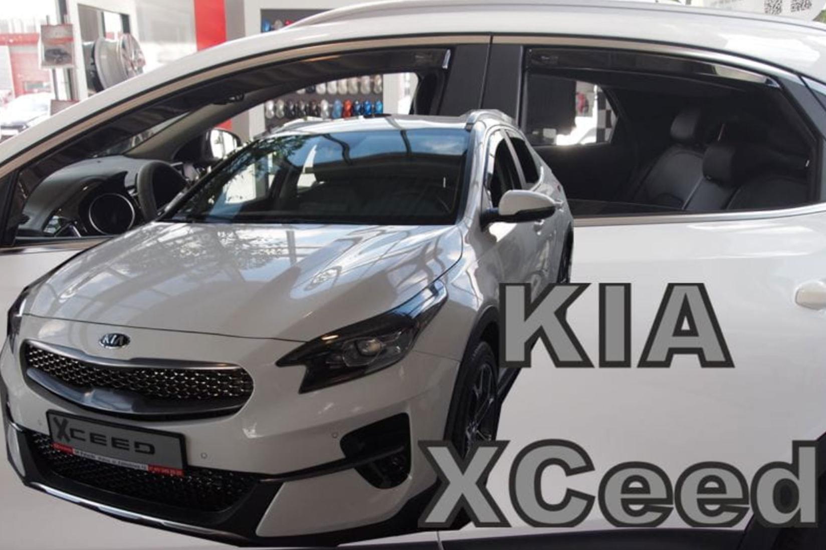 HEKO Комплет ветробрани за KIA Xceed 5 врати после 2019 година, 4 бр.