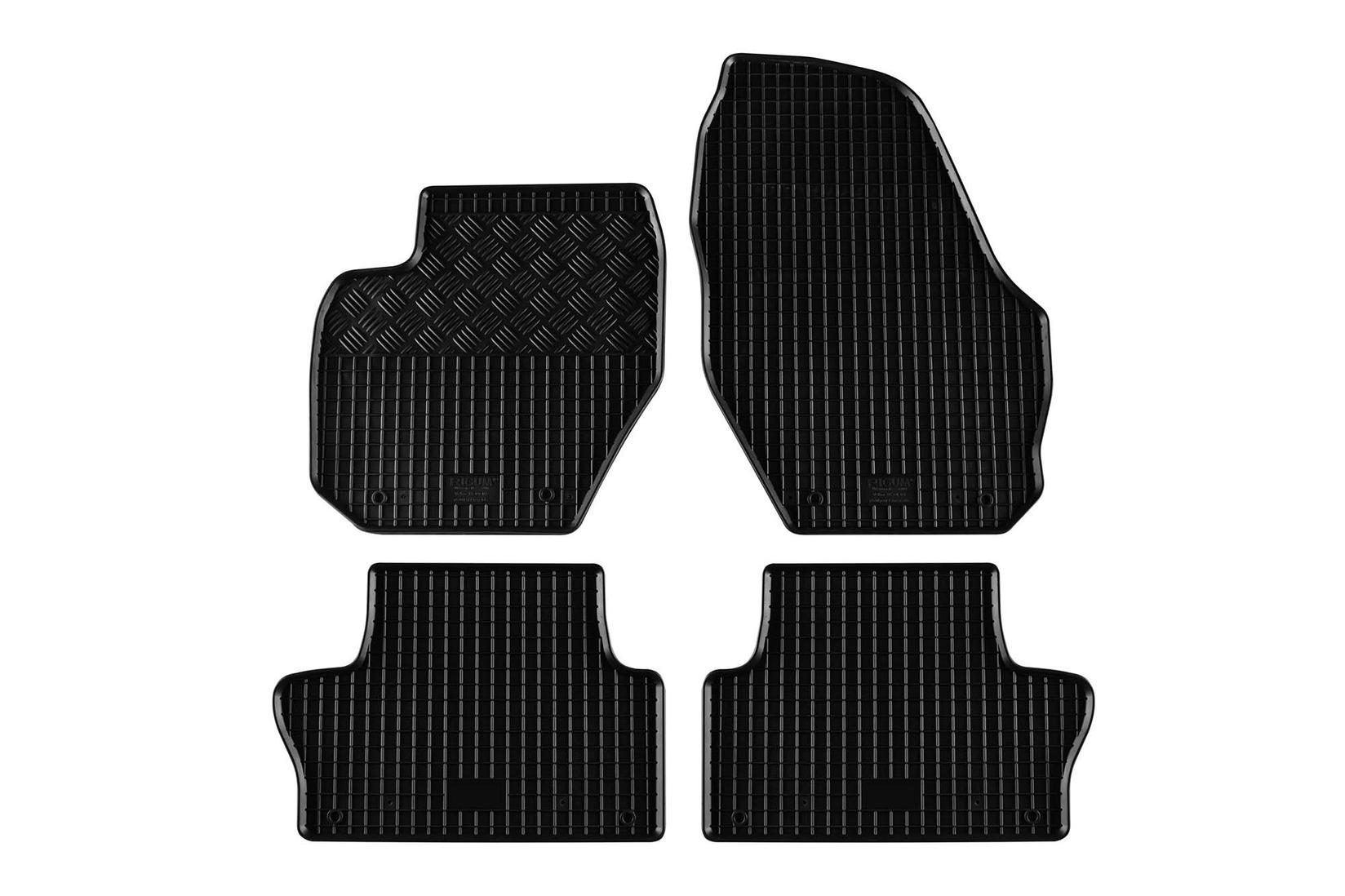 RIGUM Гумени патосници за Volvo XC60 2009-2017 4 дела црни